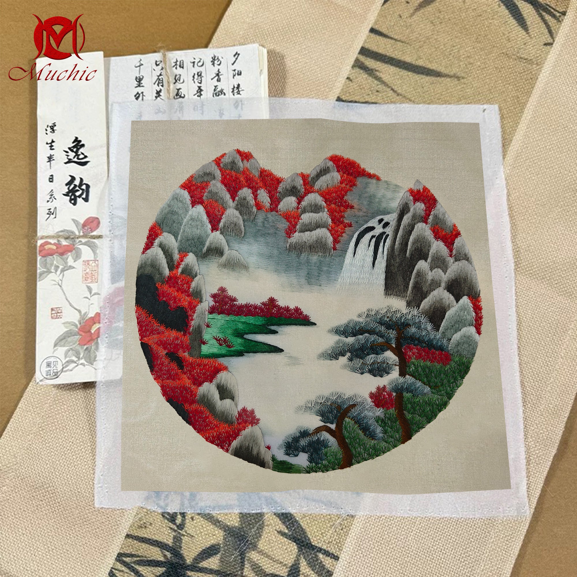 Embroidery Patterns | Suzhou Embroidery DIY Photo Frame Kit (Hand Embroidery) (Duty Free)