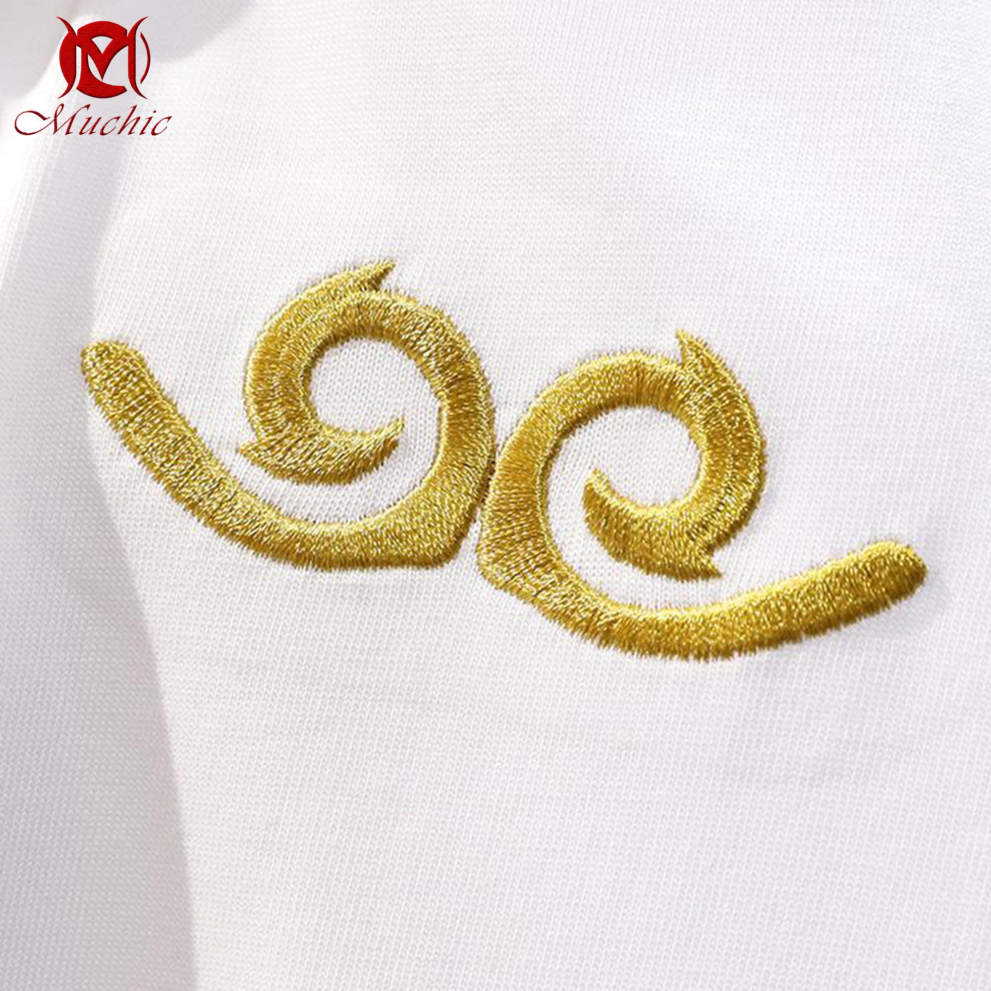 Unisex Intangible Cultural Heritage Monkey King Embroidered T-shirt (Hand Embroidery) (Duty Free)