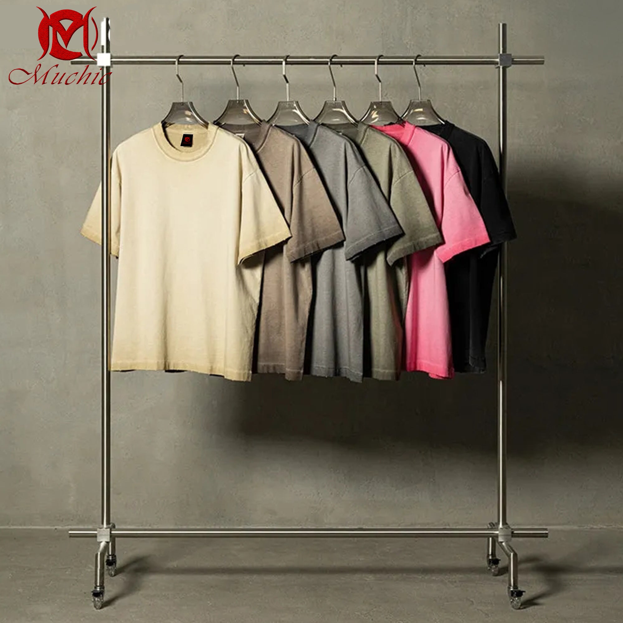 Unisex Heavy Washed Distressed Short Sleeve T-Shirt (Duty Free)