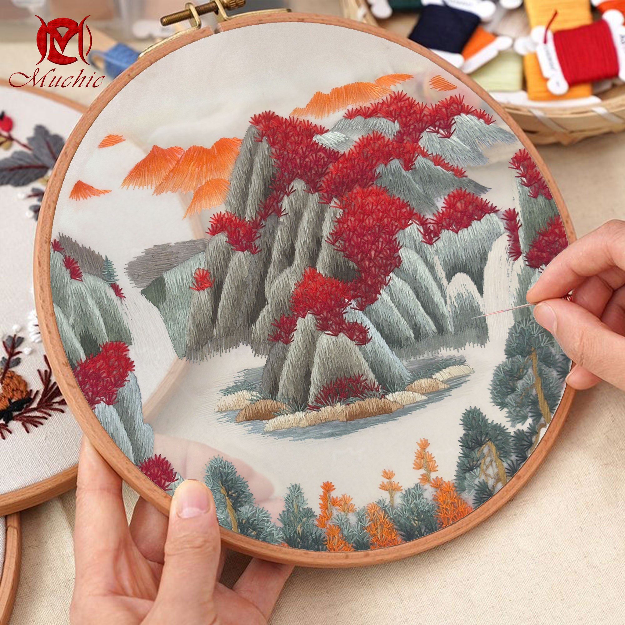 Embroidery Patterns | Suzhou Embroidery DIY Photo Frame Kit (Hand Embroidery) (Duty Free)