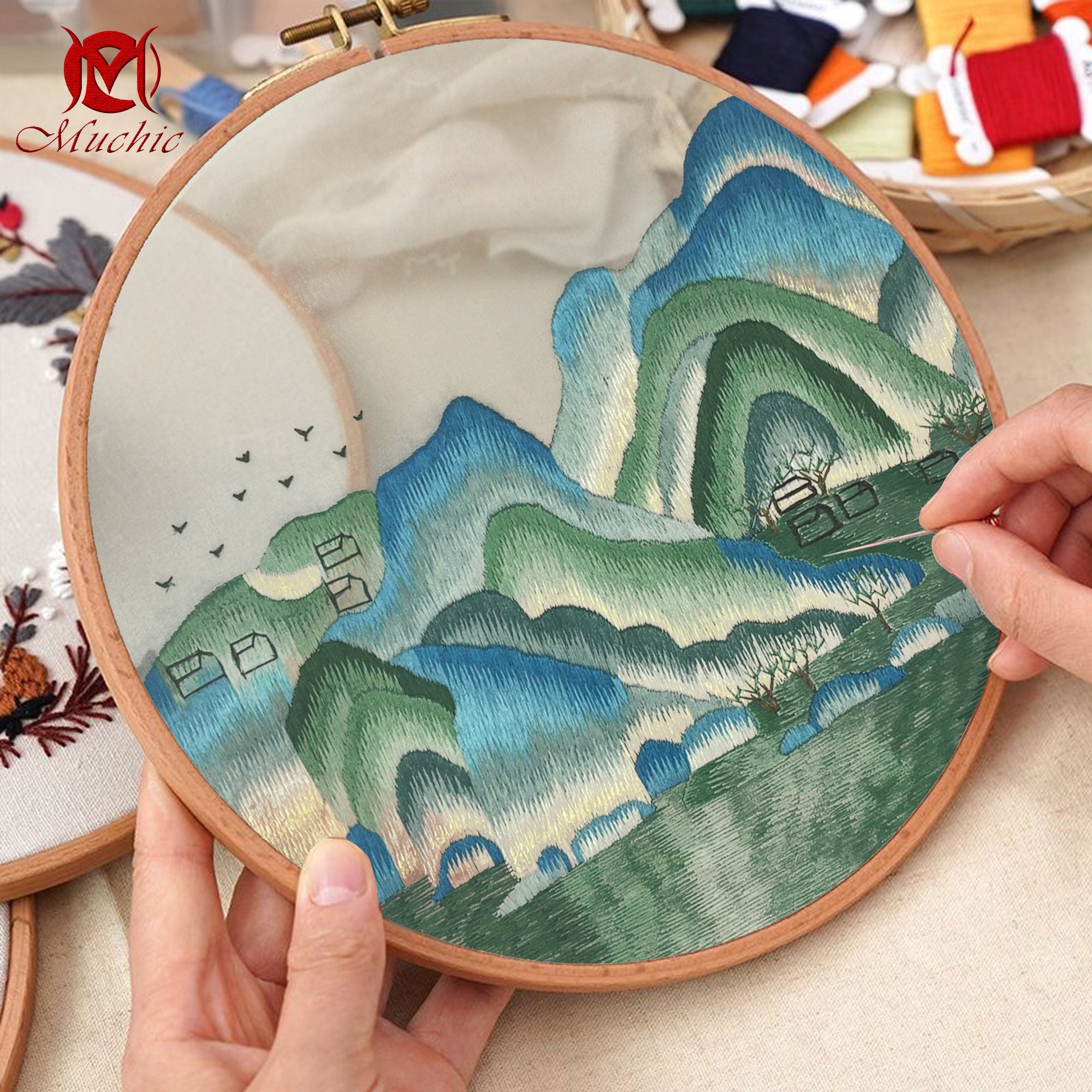 Embroidery Patterns | Suzhou Embroidery DIY Photo Frame Kit (Hand Embroidery) (Duty Free)