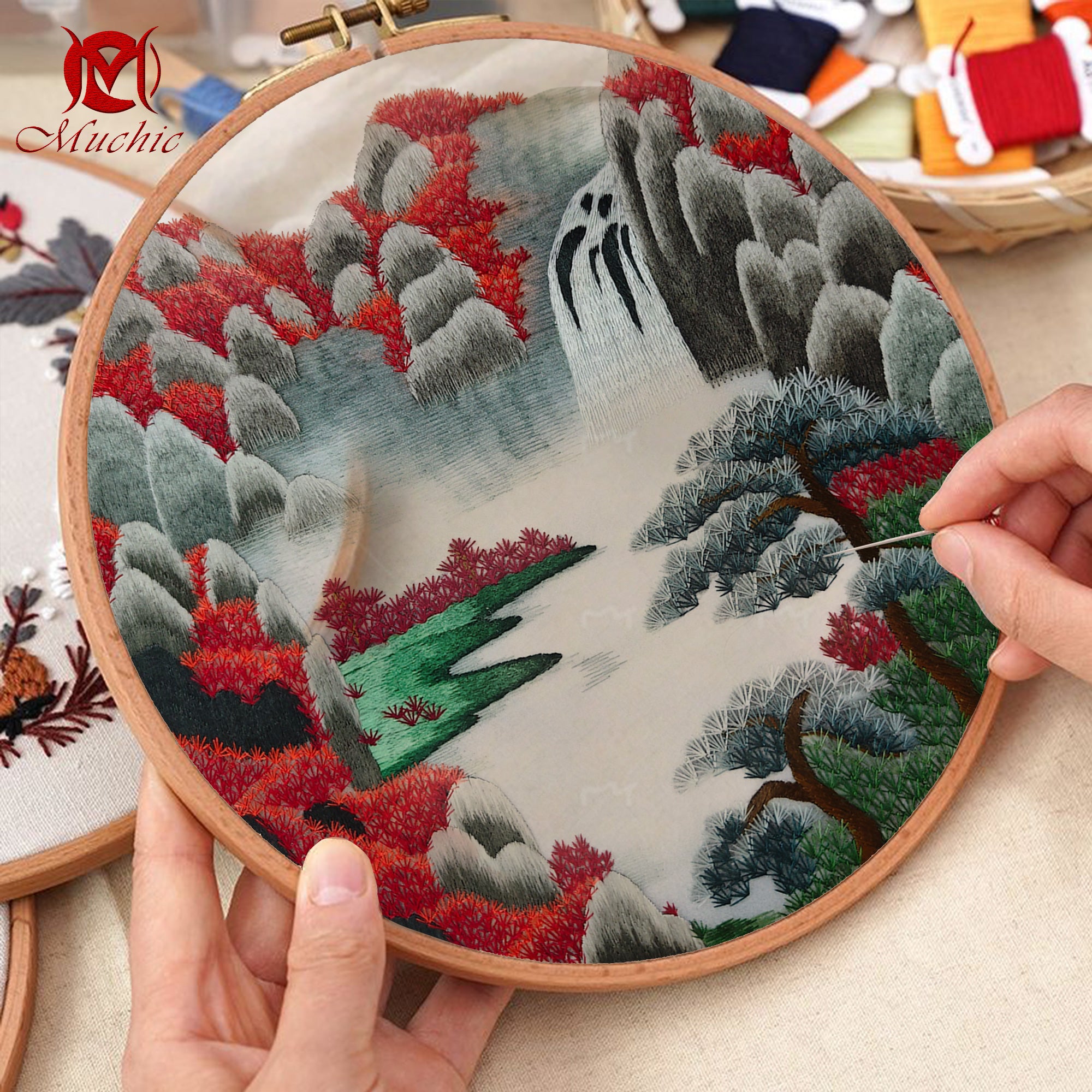 Embroidery Patterns | Suzhou Embroidery DIY Photo Frame Kit (Hand Embroidery) (Duty Free)