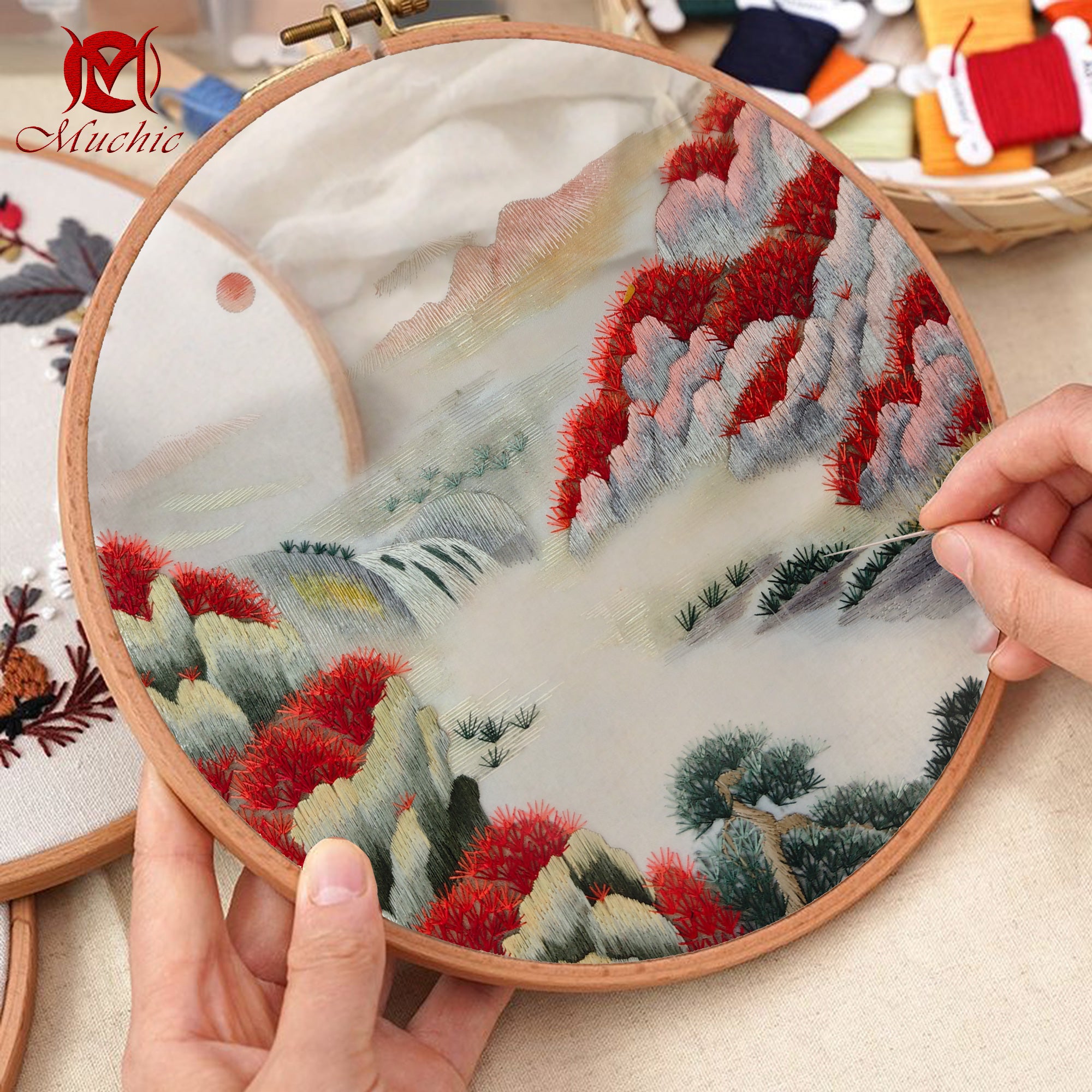 Embroidery Patterns | Suzhou Embroidery DIY Photo Frame Kit (Hand Embroidery) (Duty Free)
