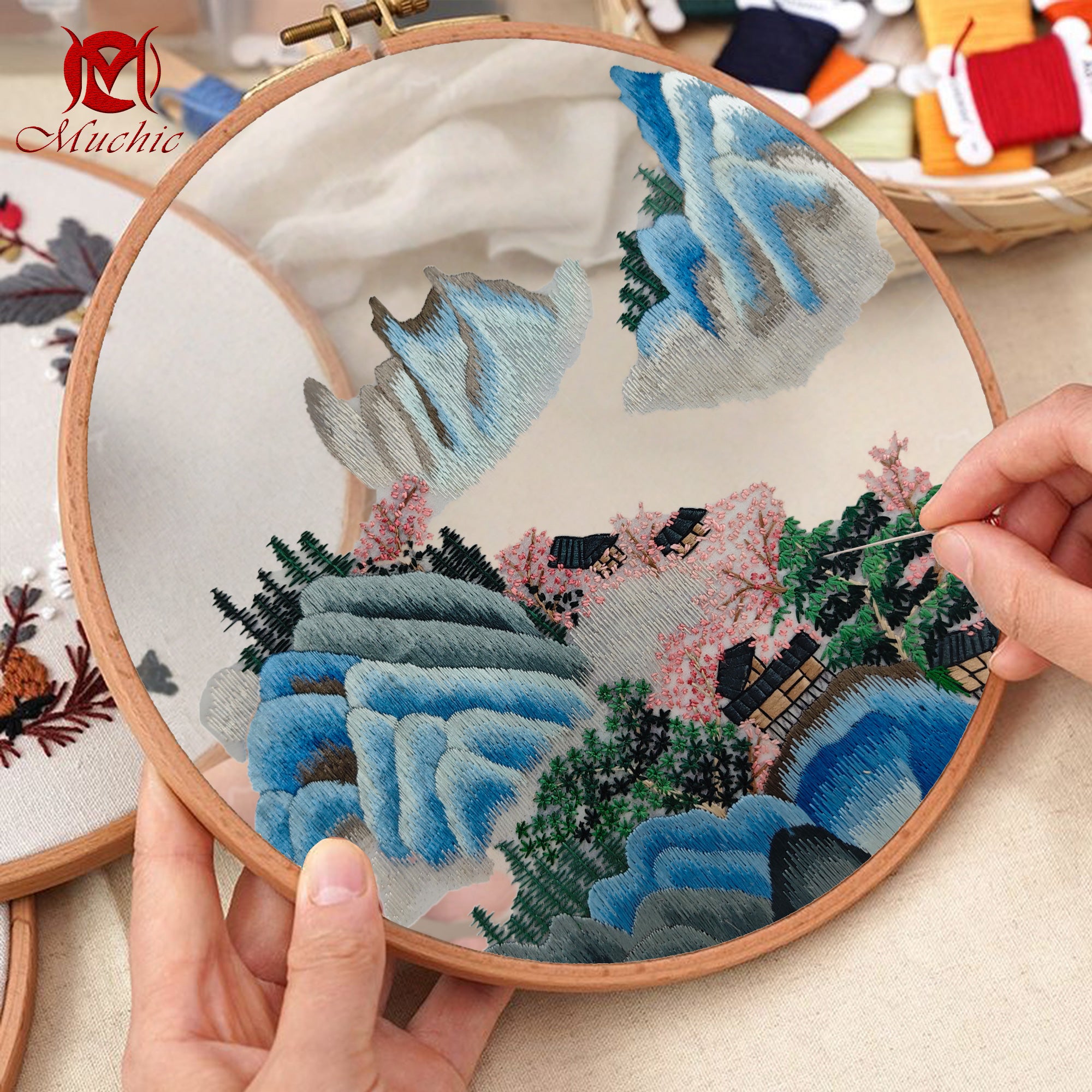 Embroidery Patterns | Suzhou Embroidery DIY Photo Frame Kit (Hand Embroidery) (Duty Free)