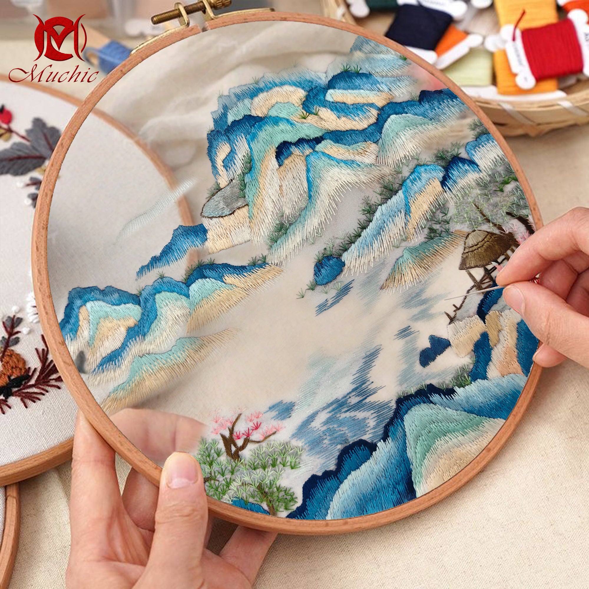 Embroidery Patterns | Suzhou Embroidery DIY Photo Frame Kit (Hand Embroidery) (Duty Free)