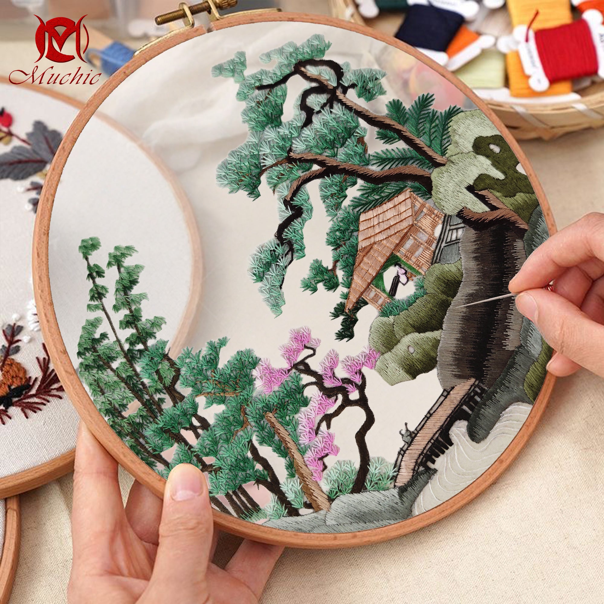 Embroidery Patterns | Suzhou Embroidery DIY Photo Frame Kit (Hand Embroidery) (Duty Free)
