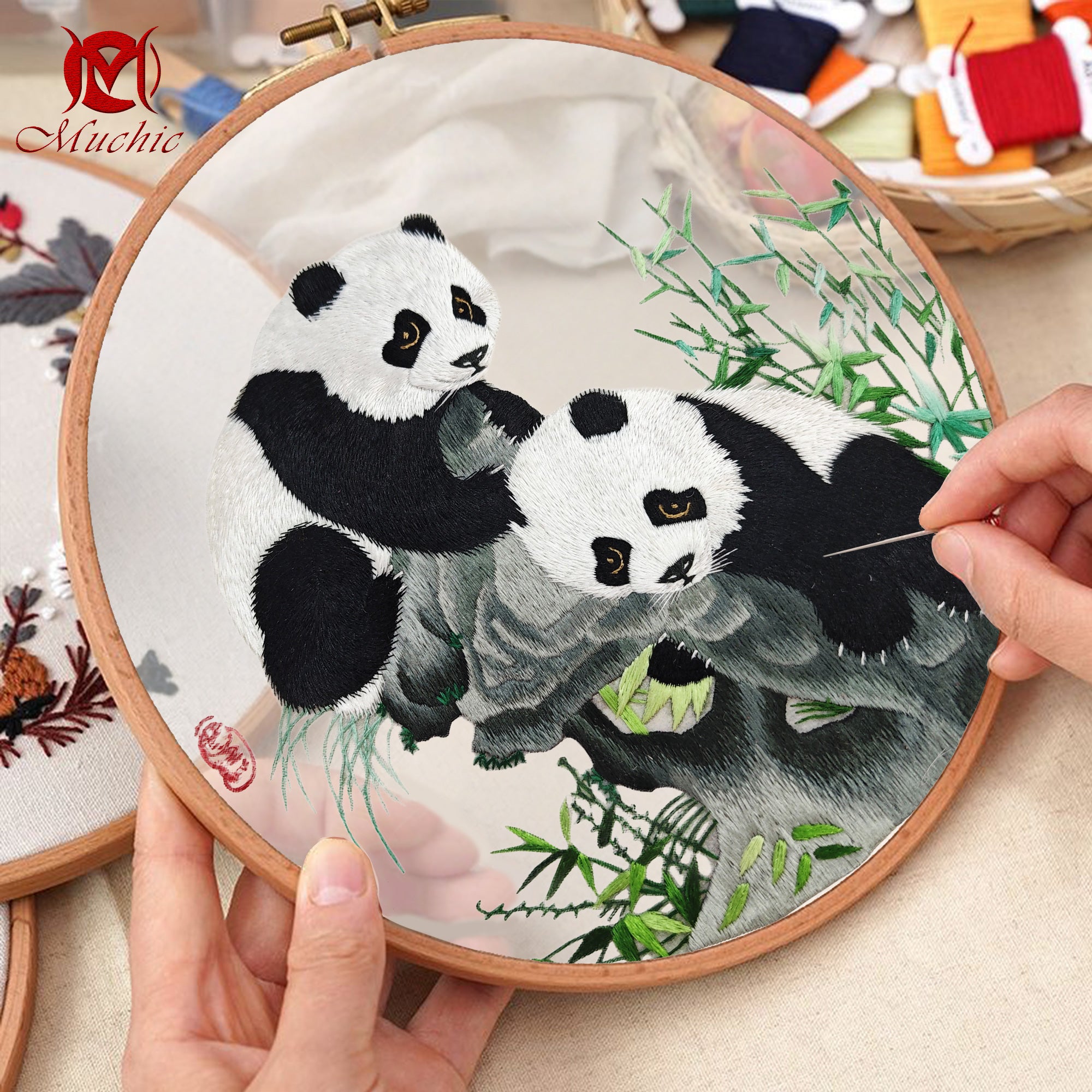 Embroidery Patterns | Suzhou Embroidery DIY Photo Frame Kit (Hand Embroidery) (Duty Free)
