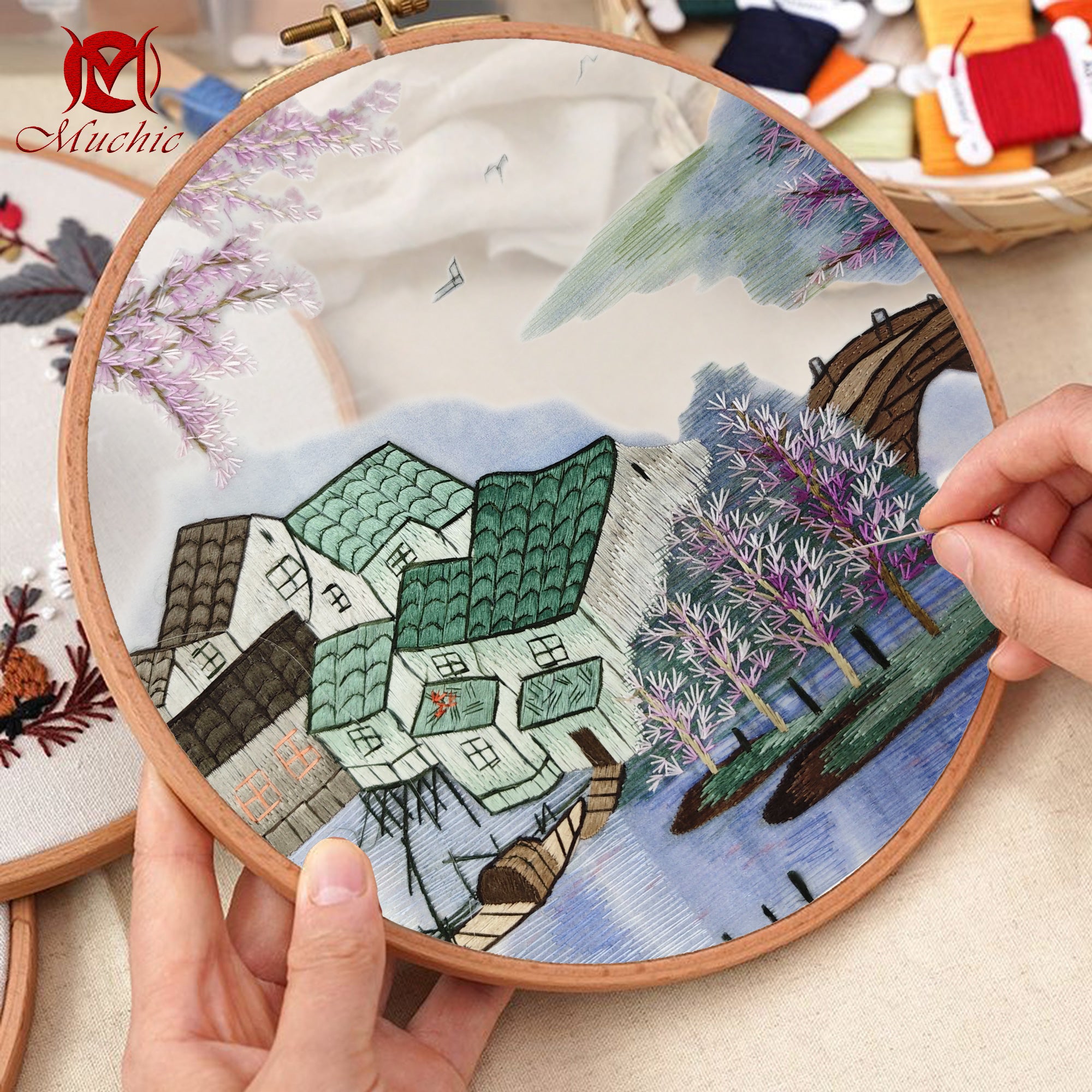 Embroidery Patterns | Suzhou Embroidery DIY Photo Frame Kit (Hand Embroidery) (Duty Free)