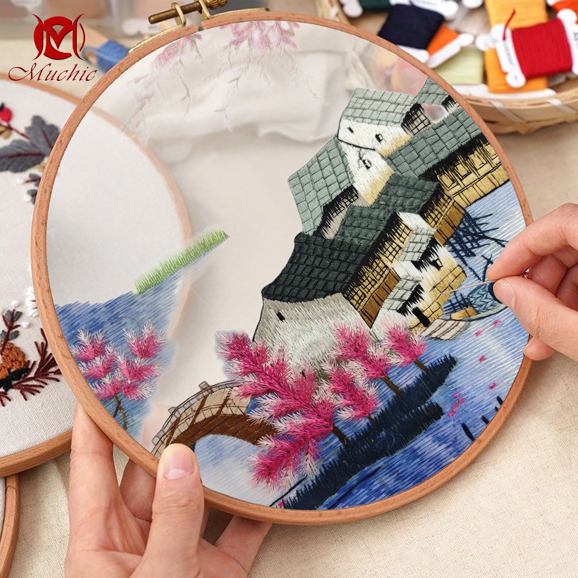 Embroidery Patterns | Suzhou Embroidery DIY Photo Frame Kit (Hand Embroidery) (Duty Free)