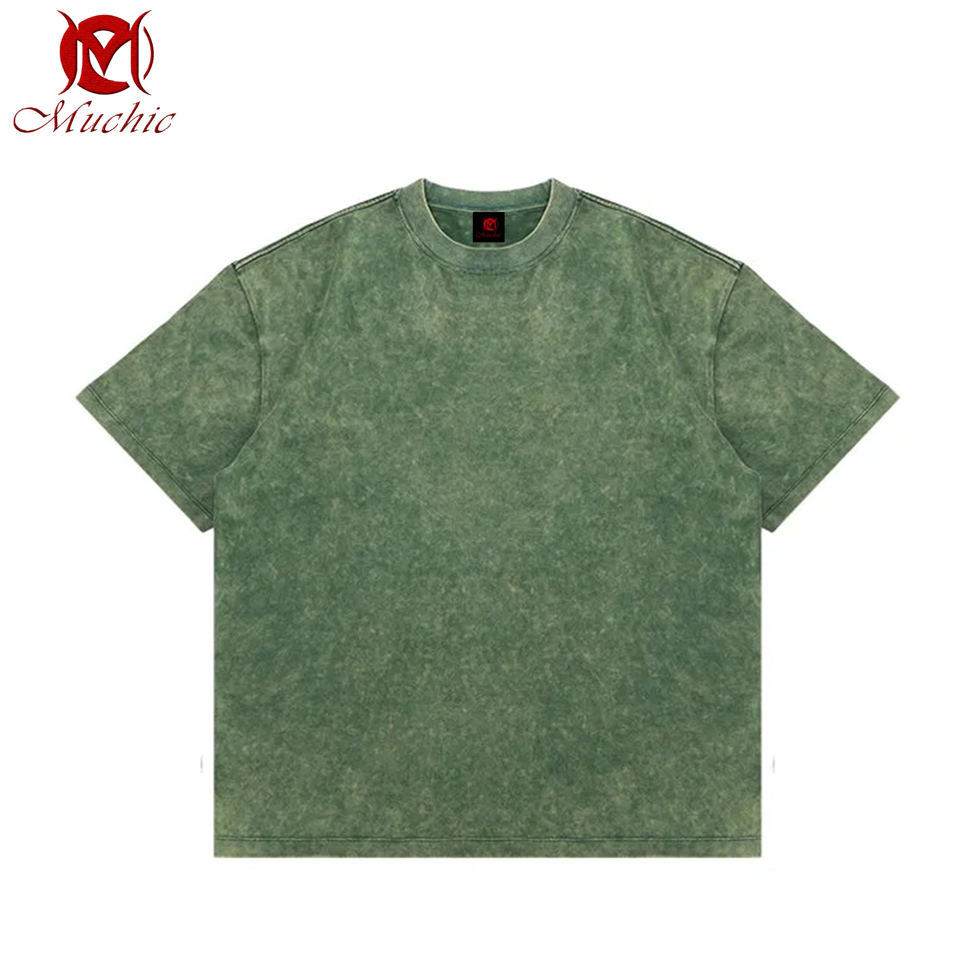 Unisex Dopamine Washed Distressed Short Sleeve T-Shirt (Duty Free)