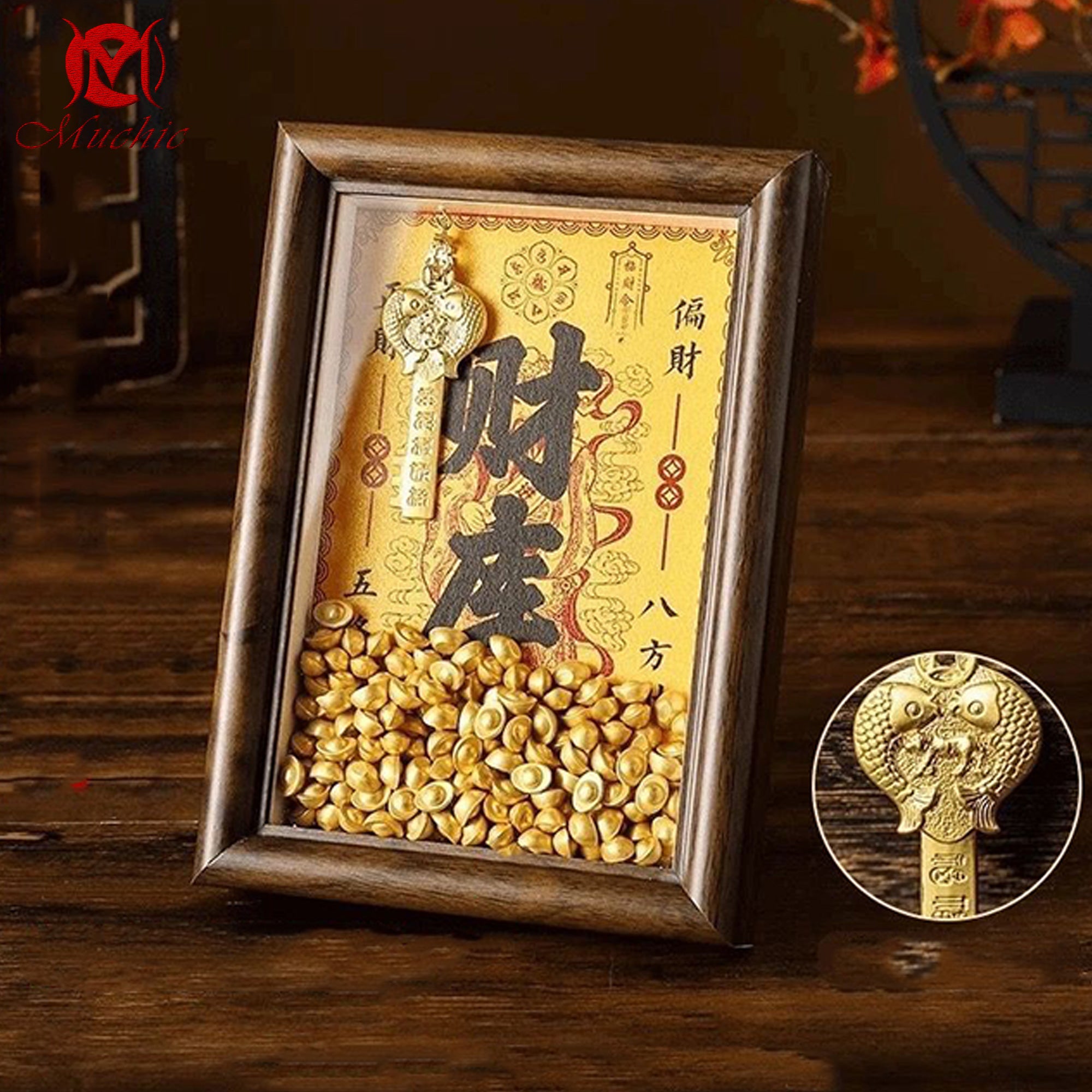 Lucky zodiac photo frame ornaments(Duty Free)