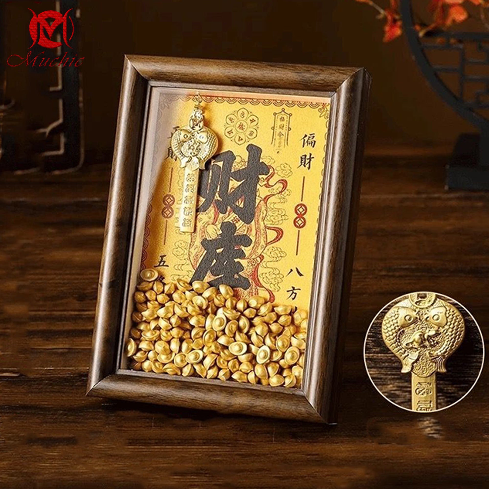 Lucky zodiac photo frame ornaments(Duty Free)