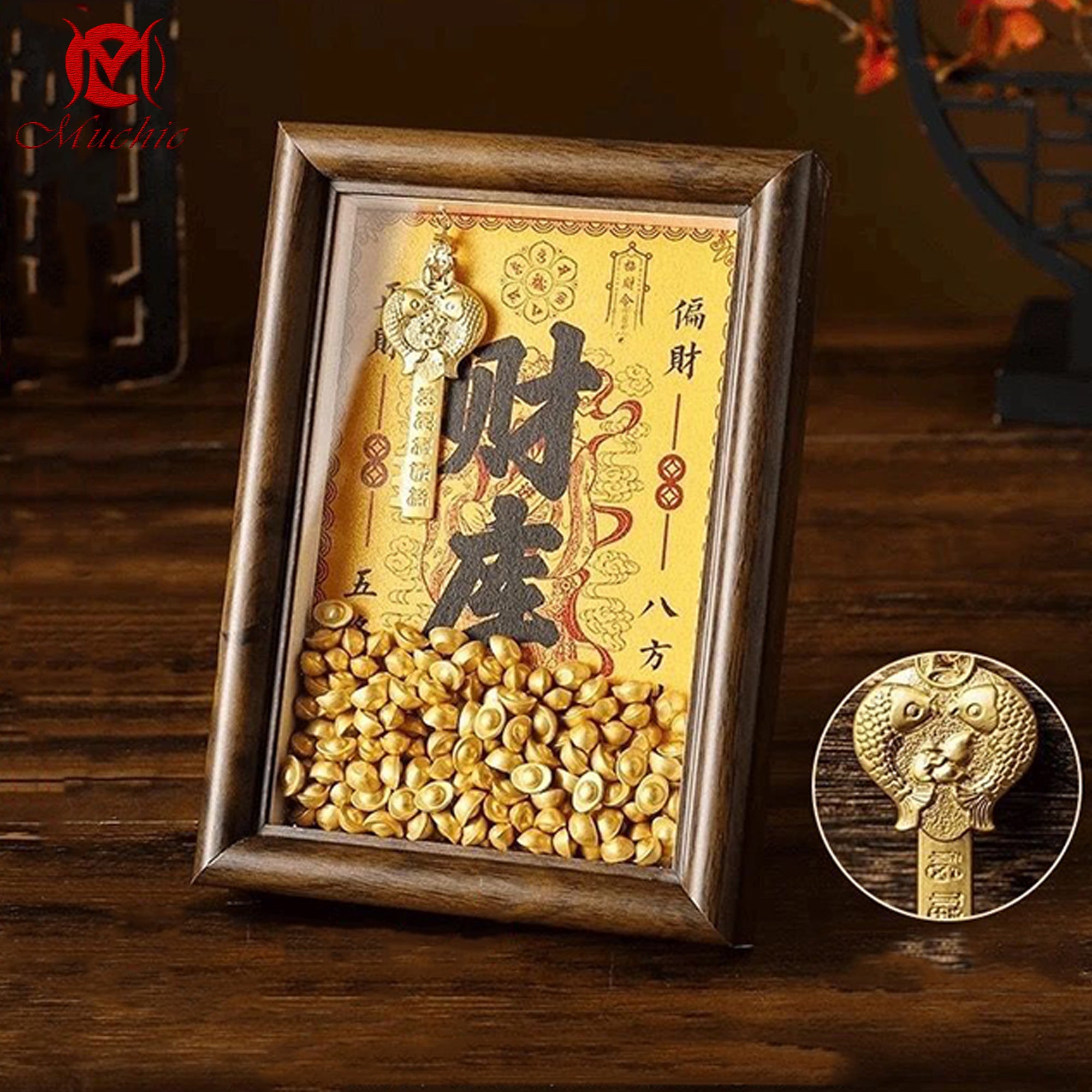 Lucky zodiac photo frame ornaments(Duty Free)