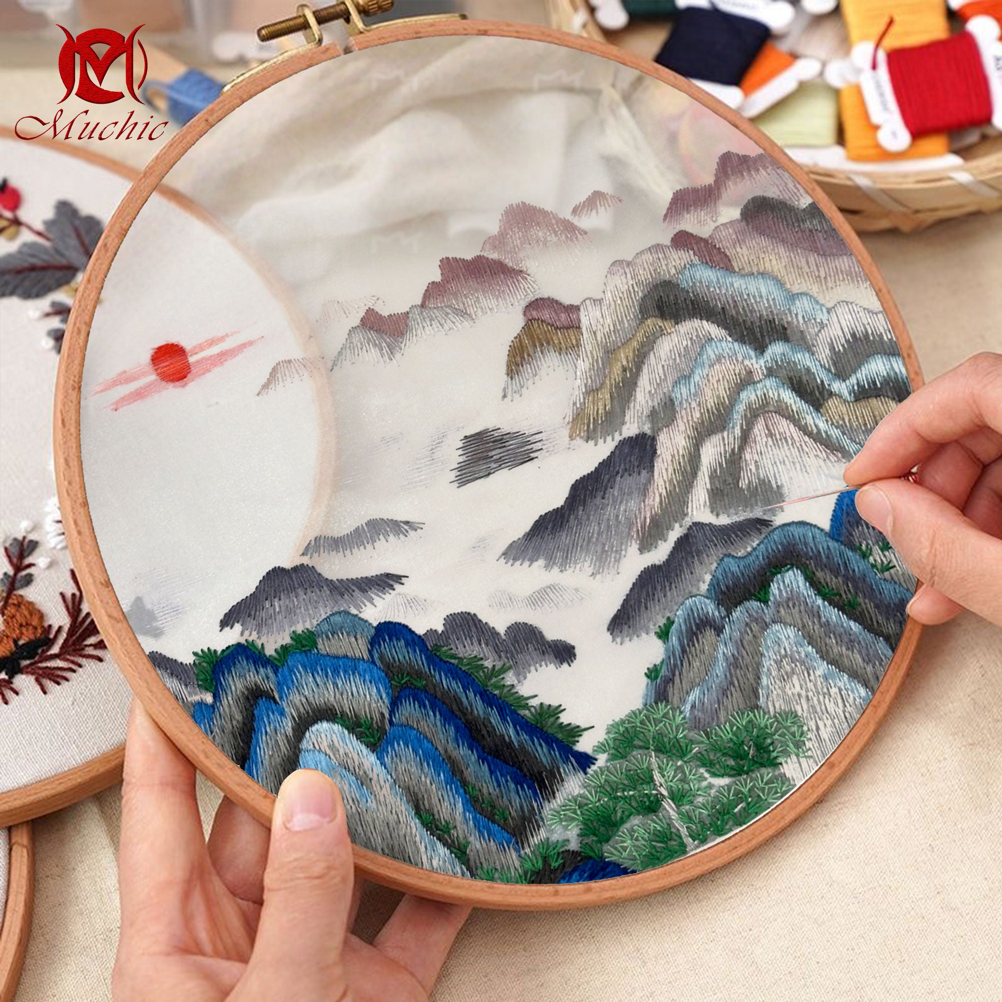 Embroidery Patterns | Suzhou Embroidery DIY Photo Frame Kit (Hand Embroidery) (Duty Free)