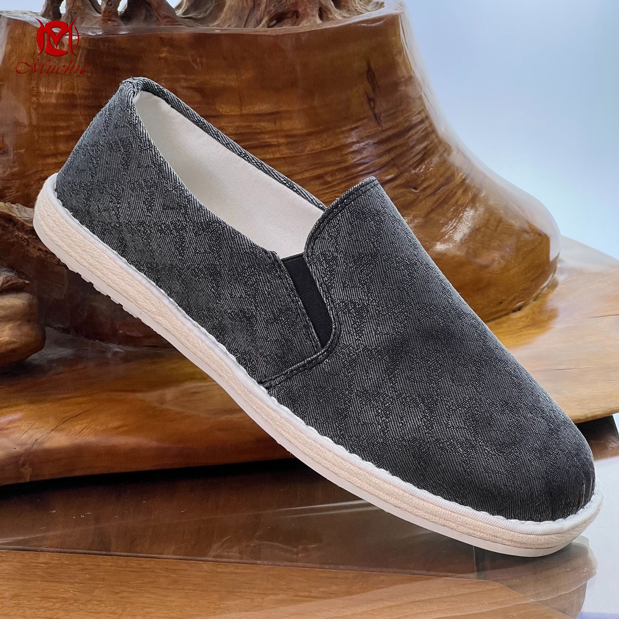 Unisex loofah Thousand-layer cloth shoes (traditional Chinese handicraft art)(duty free)