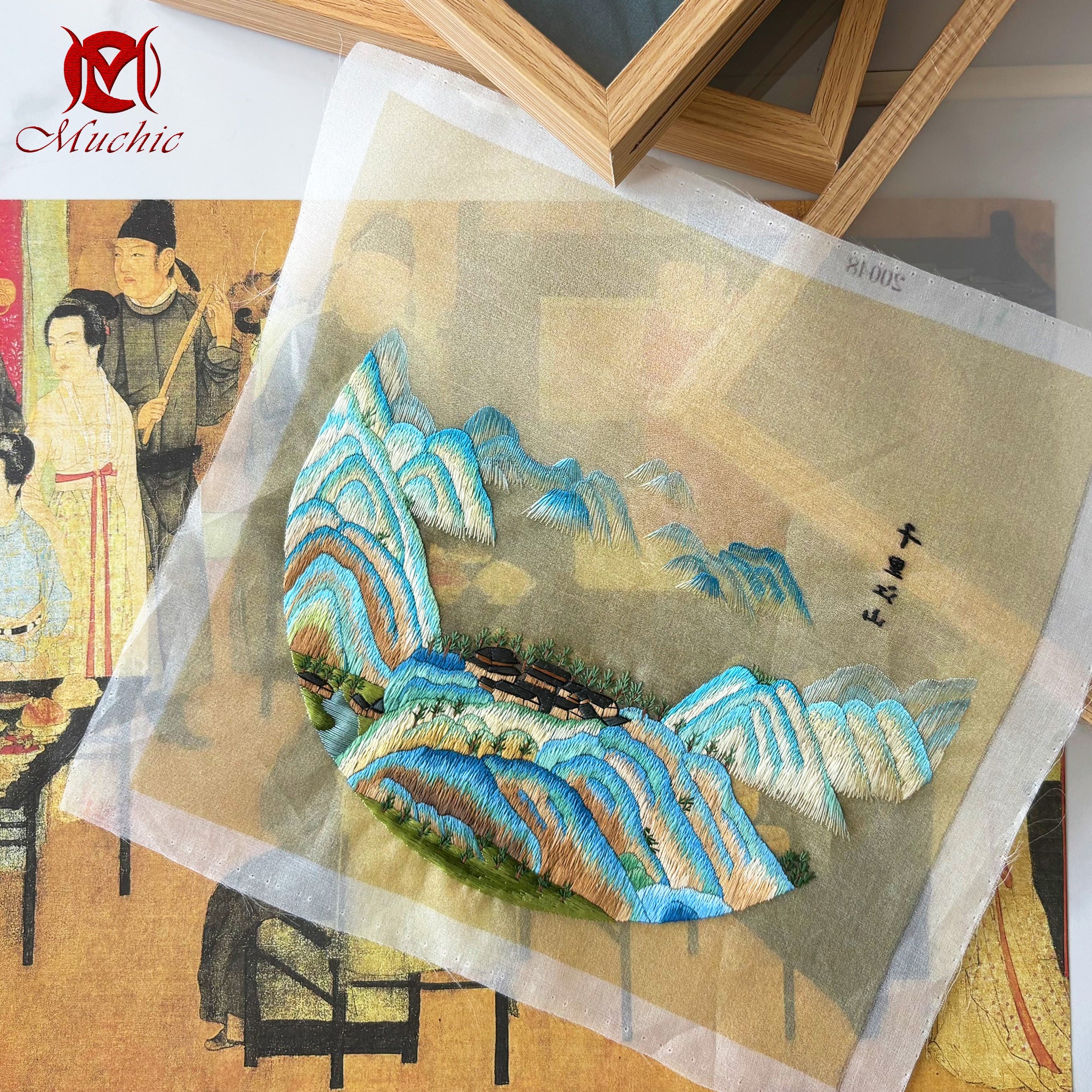 Embroidery Patterns | Suzhou Embroidery DIY Photo Frame Kit (Hand Embroidery) (Duty Free)