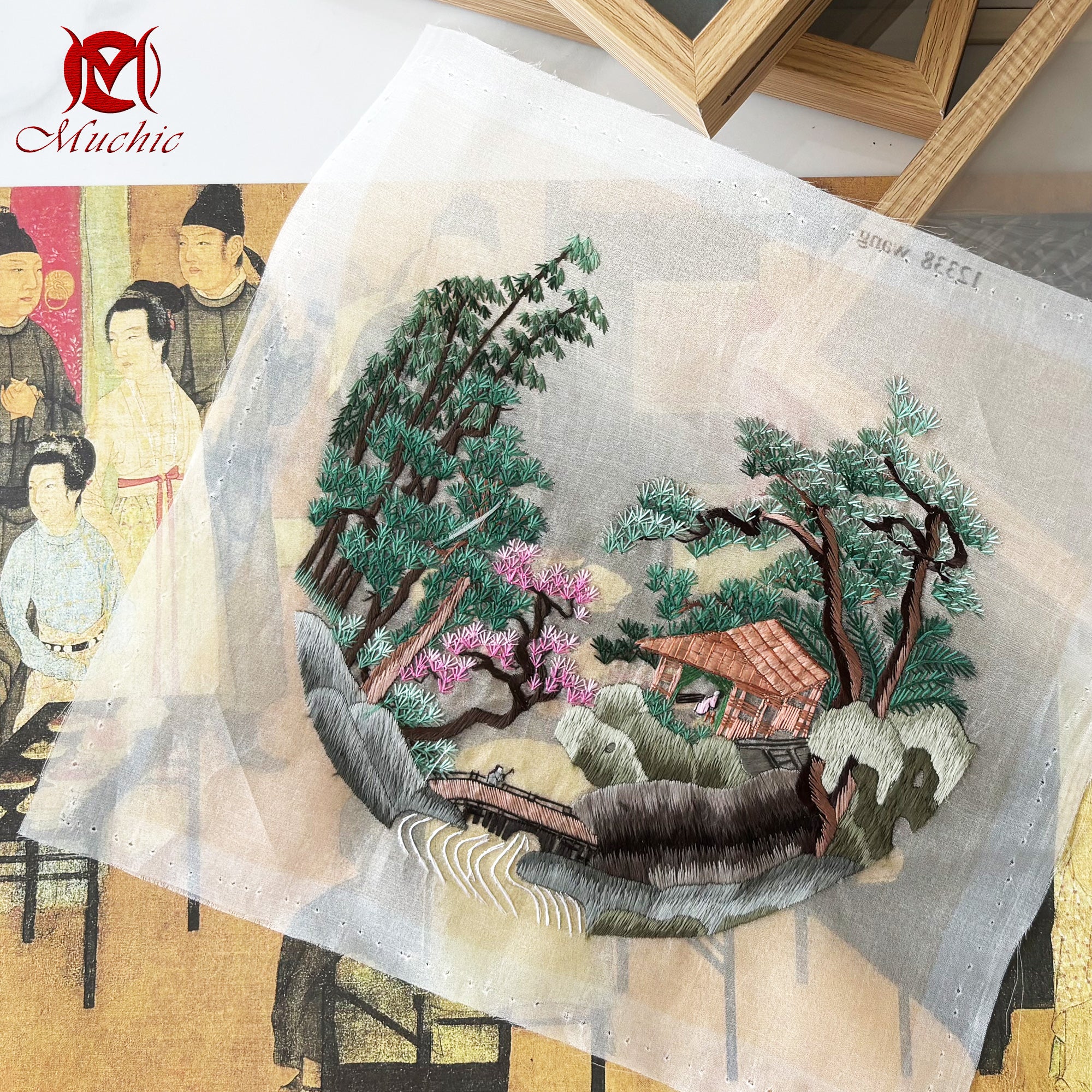 Embroidery Patterns | Suzhou Embroidery DIY Photo Frame Kit (Hand Embroidery) (Duty Free)