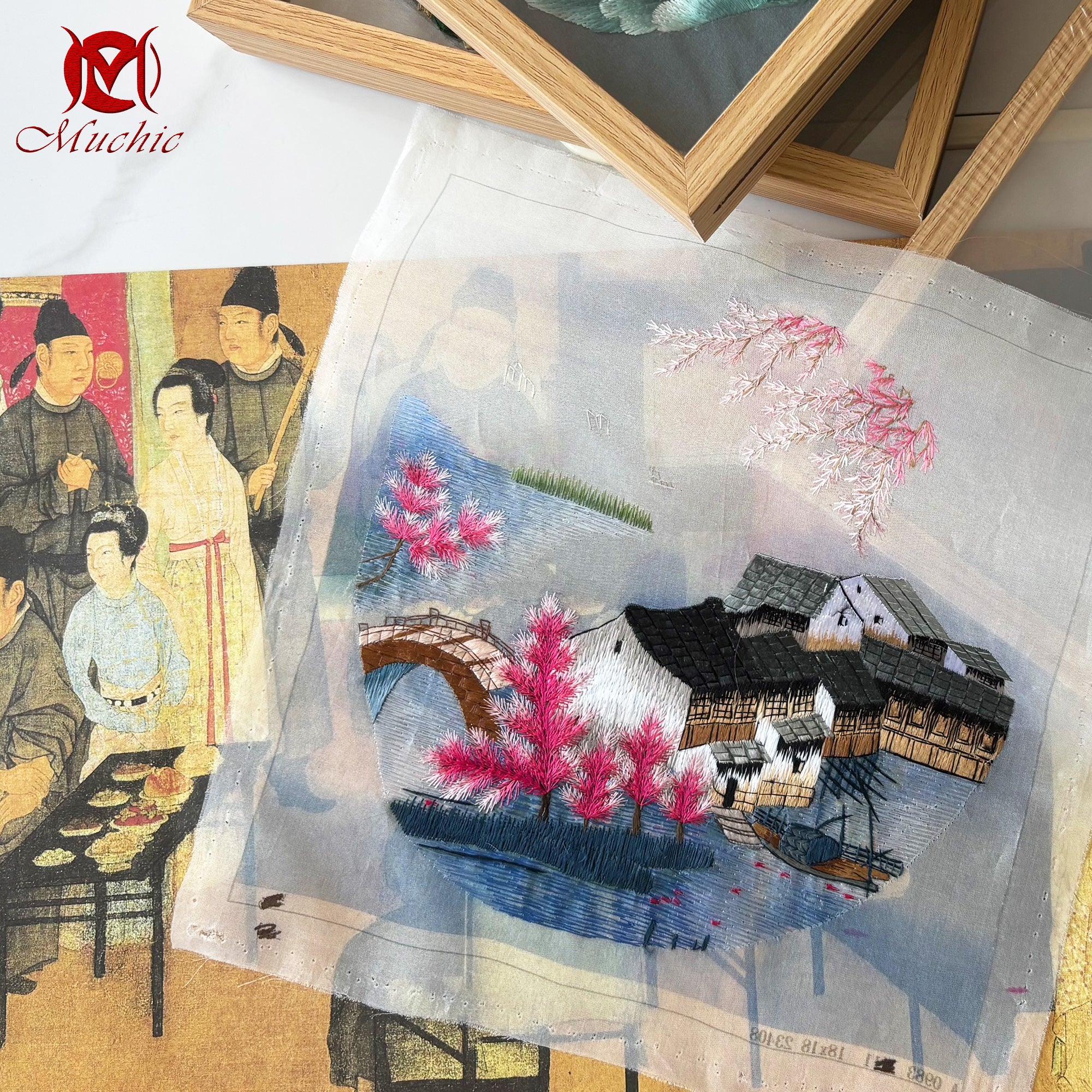 Embroidery Patterns | Suzhou Embroidery DIY Photo Frame Kit (Hand Embroidery) (Duty Free)