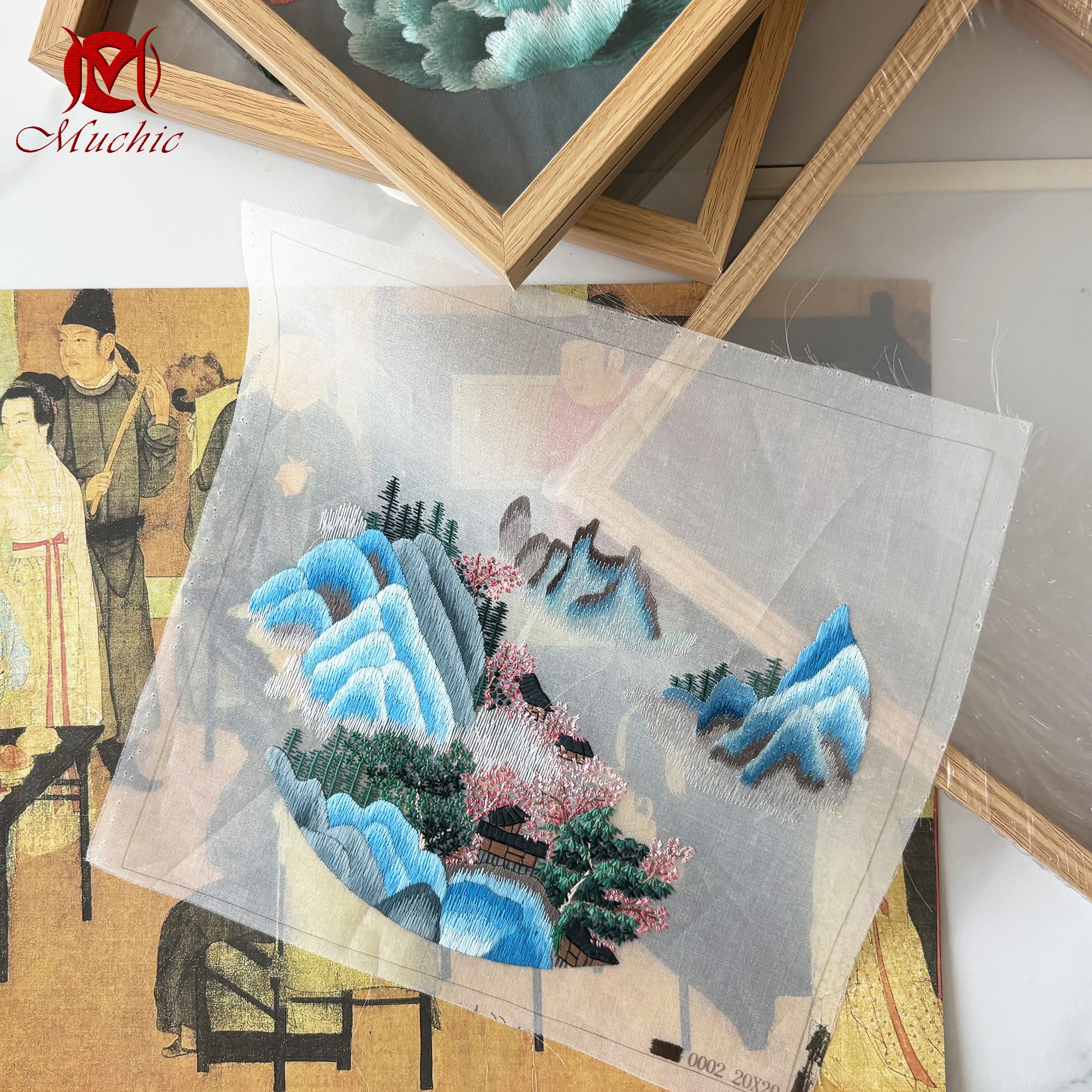 Embroidery Patterns | Suzhou Embroidery DIY Photo Frame Kit (Hand Embroidery) (Duty Free)