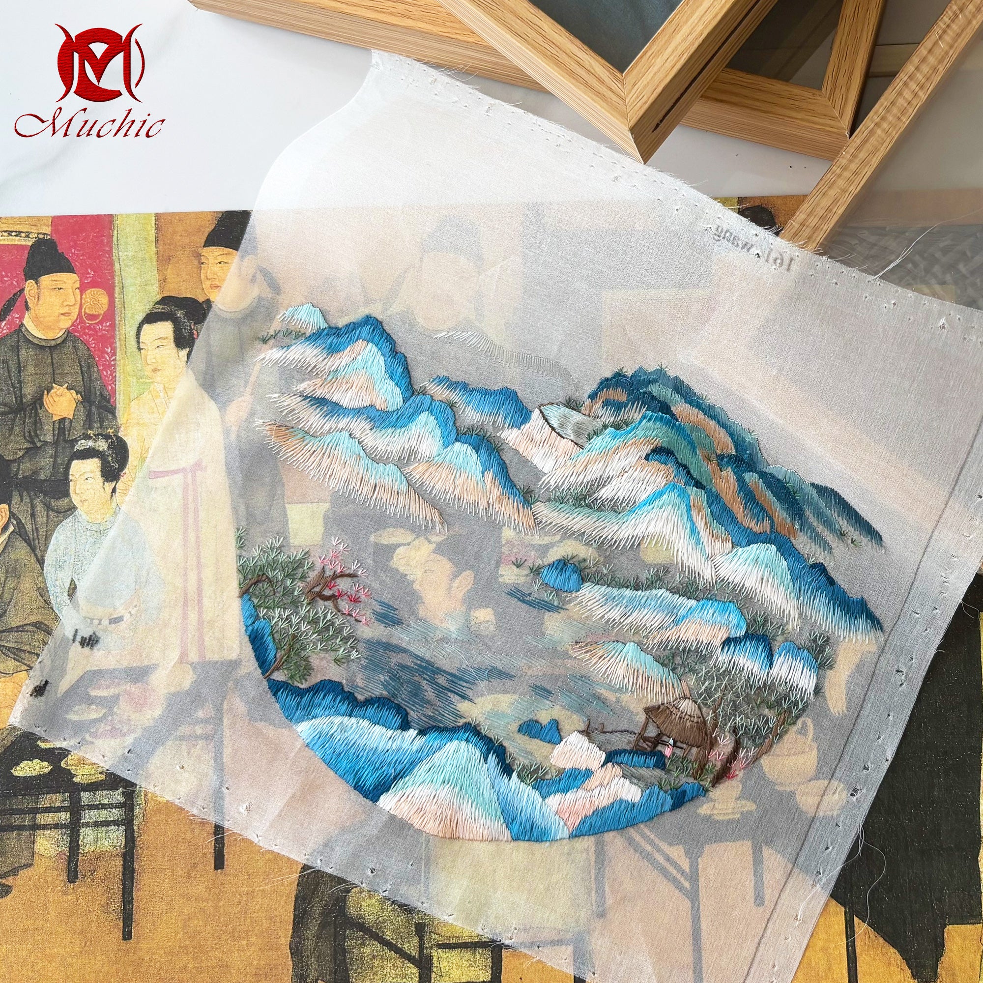 Embroidery Patterns | Suzhou Embroidery DIY Photo Frame Kit (Hand Embroidery) (Duty Free)