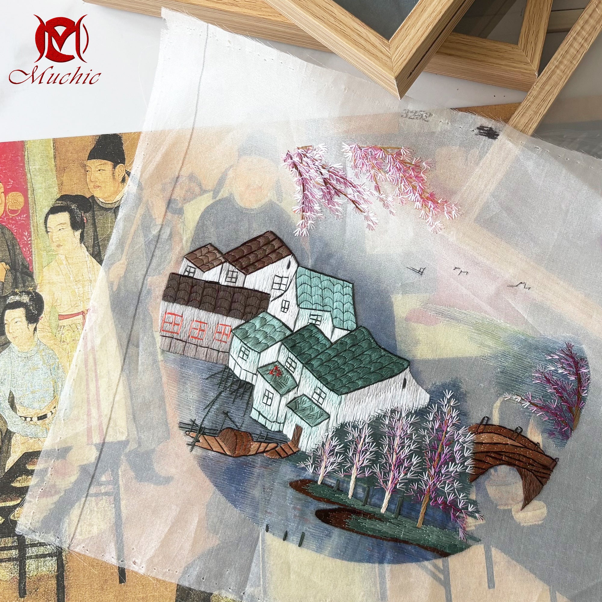 Embroidery Patterns | Suzhou Embroidery DIY Photo Frame Kit (Hand Embroidery) (Duty Free)