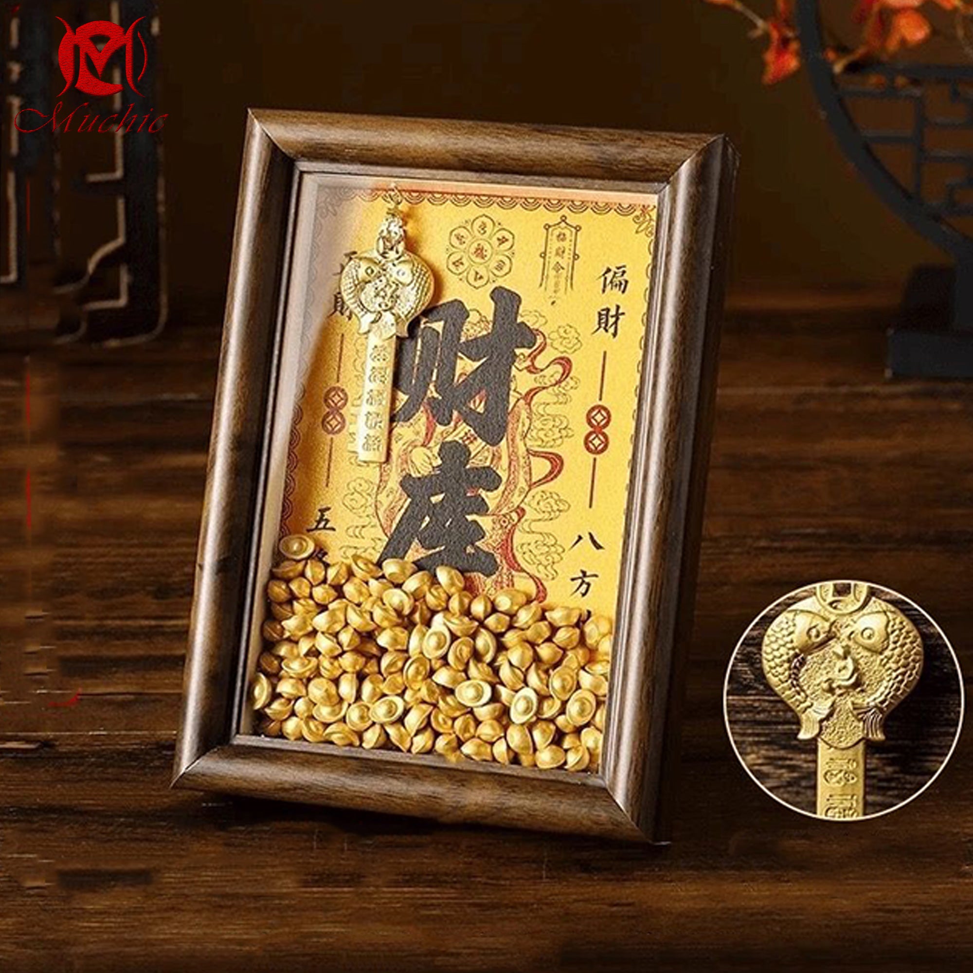 Lucky zodiac photo frame ornaments(Duty Free)