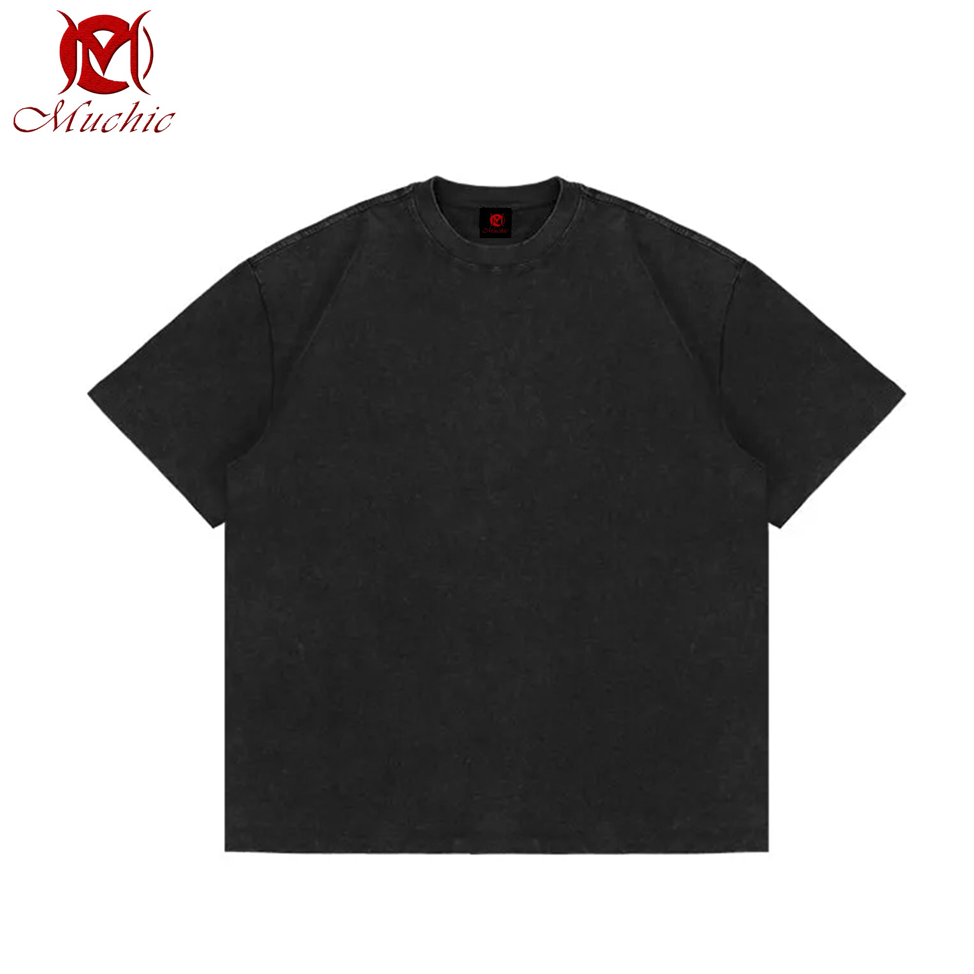 Unisex Dopamine Washed Distressed Short Sleeve T-Shirt (Duty Free)