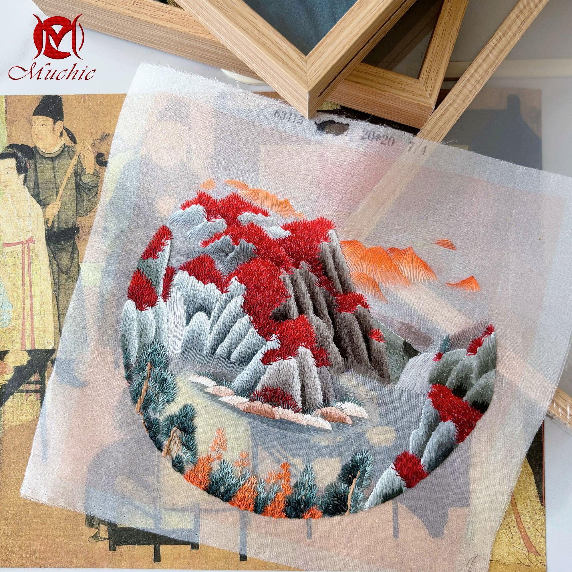 Embroidery Patterns | Suzhou Embroidery DIY Photo Frame Kit (Hand Embroidery) (Duty Free)