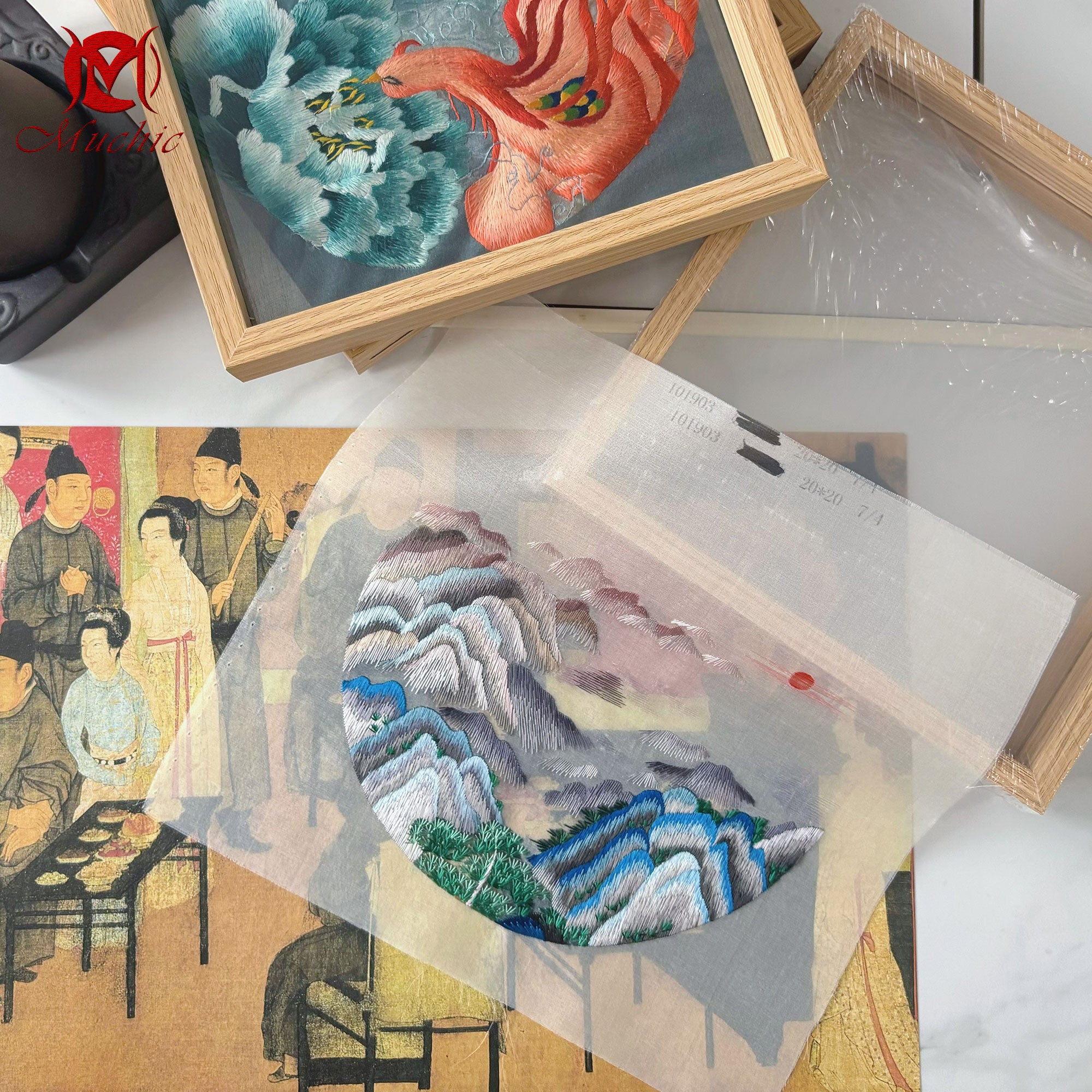 Embroidery Patterns | Suzhou Embroidery DIY Photo Frame Kit (Hand Embroidery) (Duty Free)