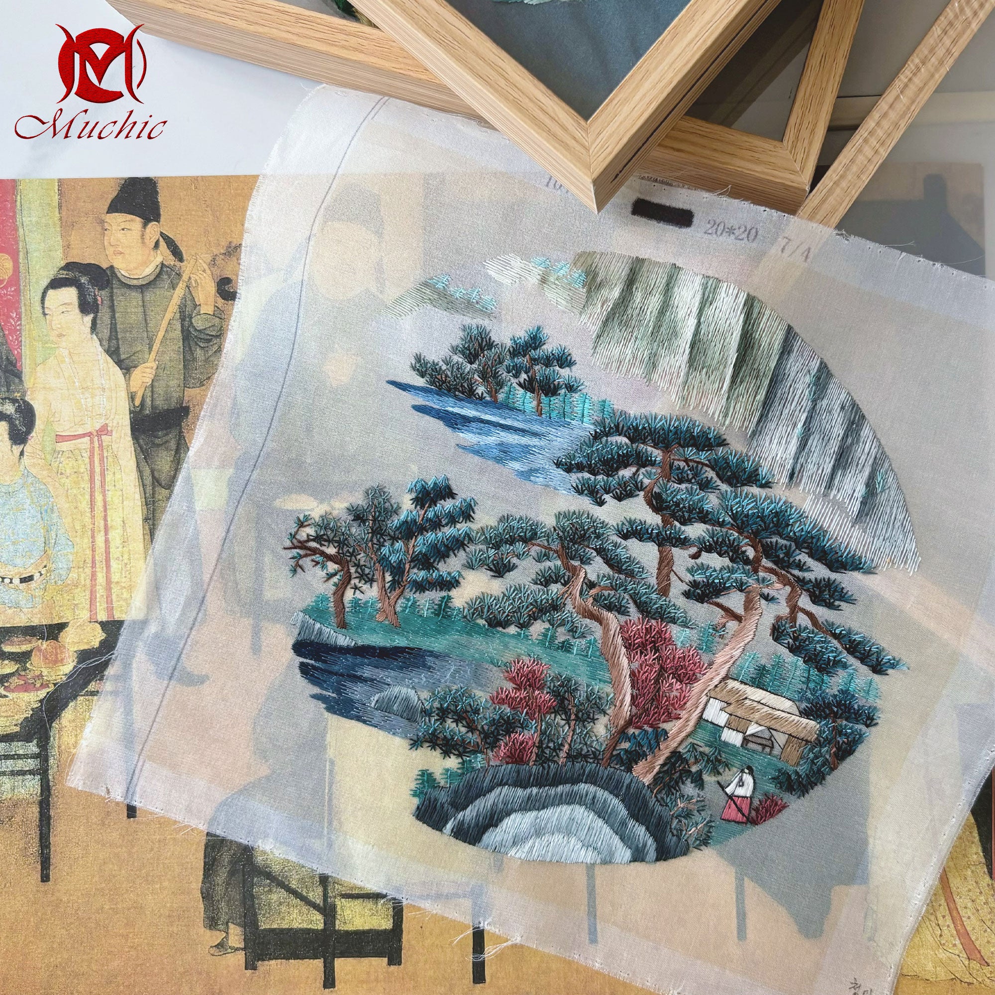 Embroidery Patterns | Suzhou Embroidery DIY Photo Frame Kit (Hand Embroidery) (Duty Free)