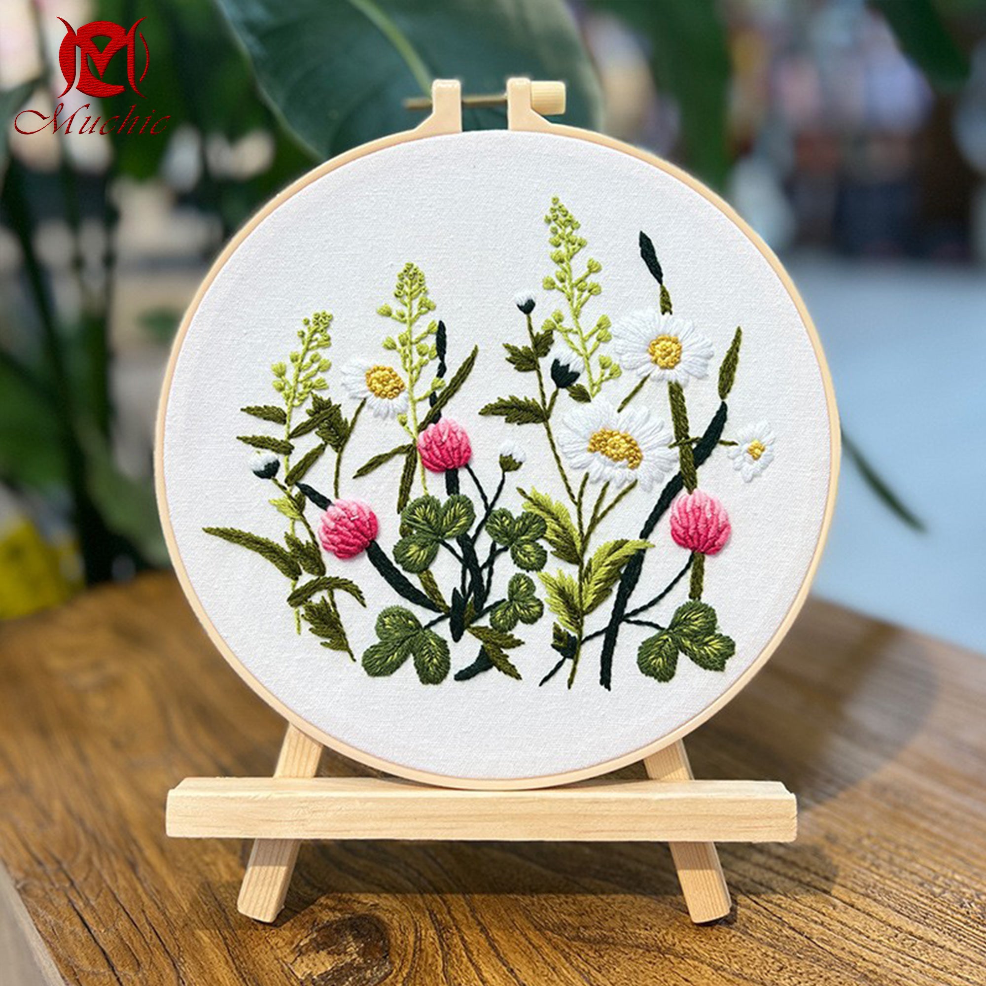 Hand Embroidery Pattern DIY Material Kit Embroidery Tool Kit(Hand Embroidery) (Duty Free)