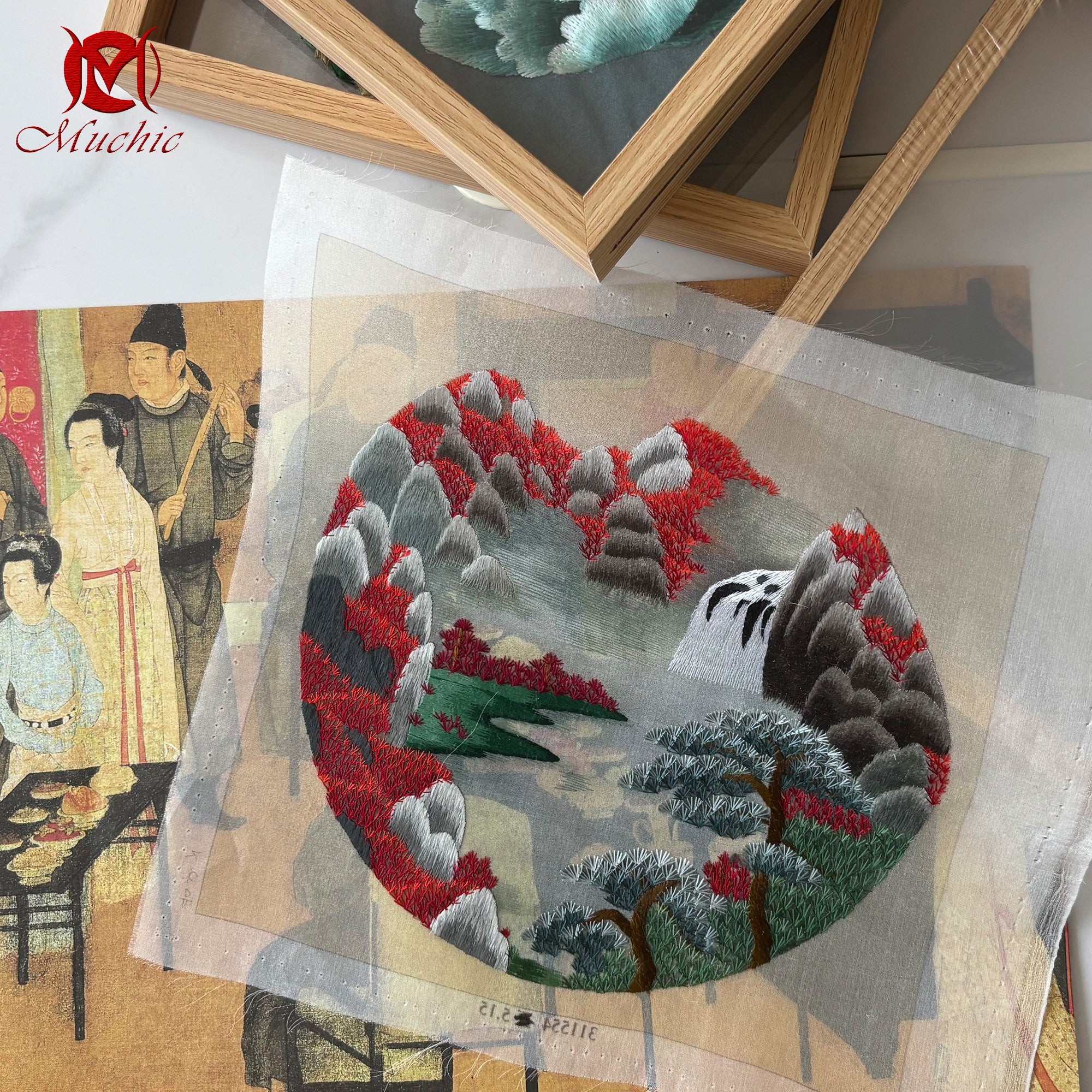 Embroidery Patterns | Suzhou Embroidery DIY Photo Frame Kit (Hand Embroidery) (Duty Free)