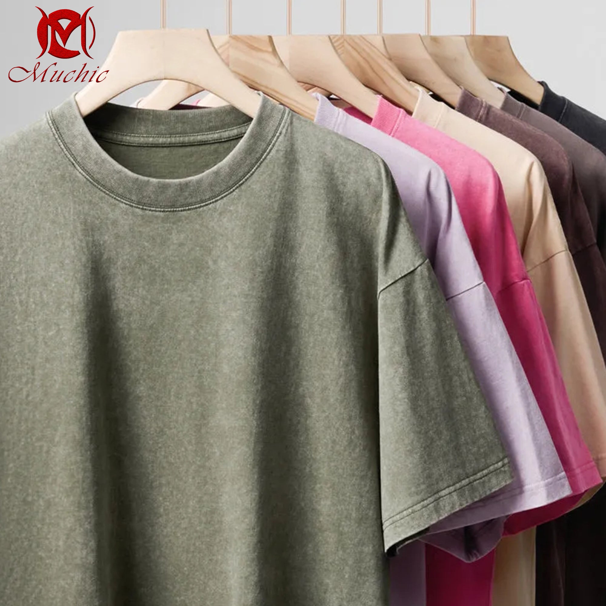 Unisex Dopamine Snowflake Distressed Washed Short Sleeve T-Shirt (Duty Free)