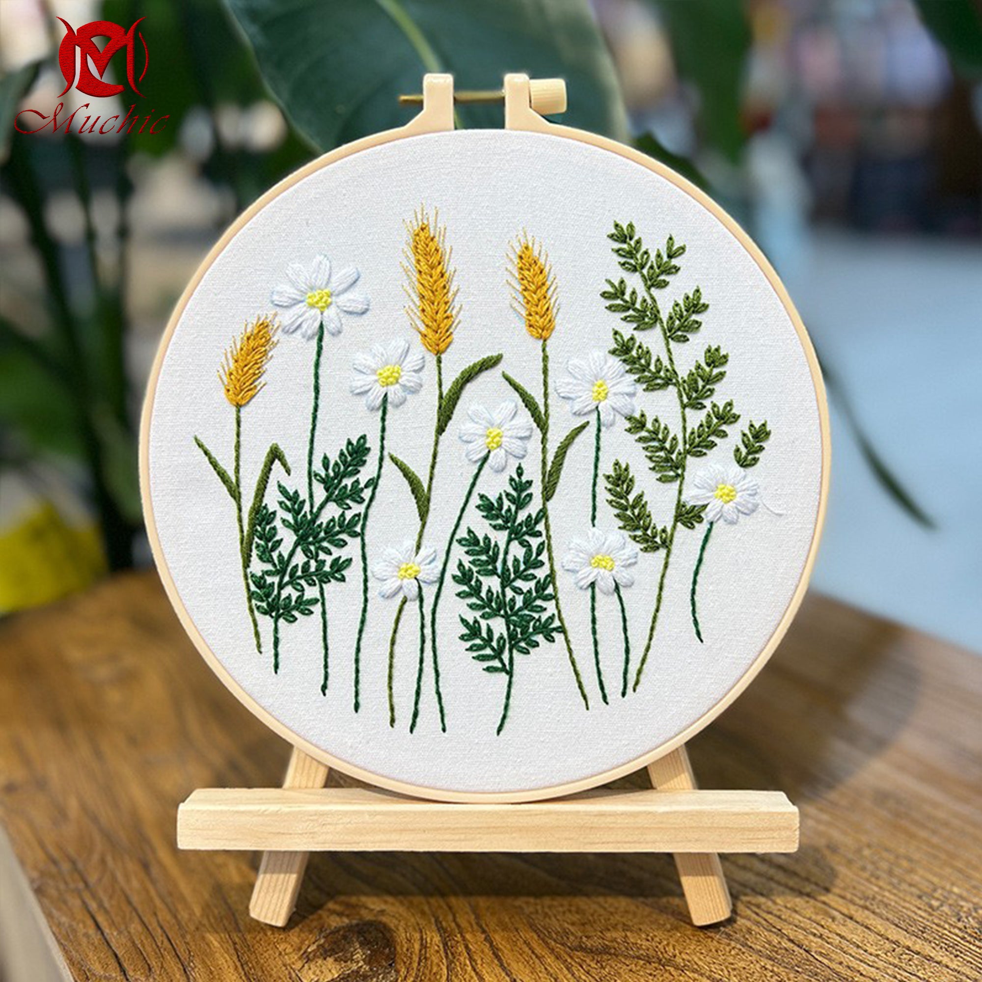 Hand Embroidery Pattern DIY Material Kit Embroidery Tool Kit(Hand Embroidery) (Duty Free)