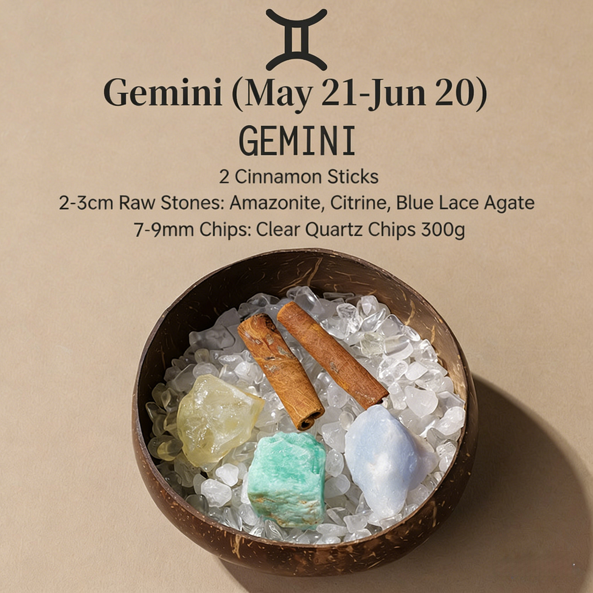 Zodiac Crystal Cleansing Bowl 12 Zodiac Energy Dish for Cleansing, Aromatherapy & Intention