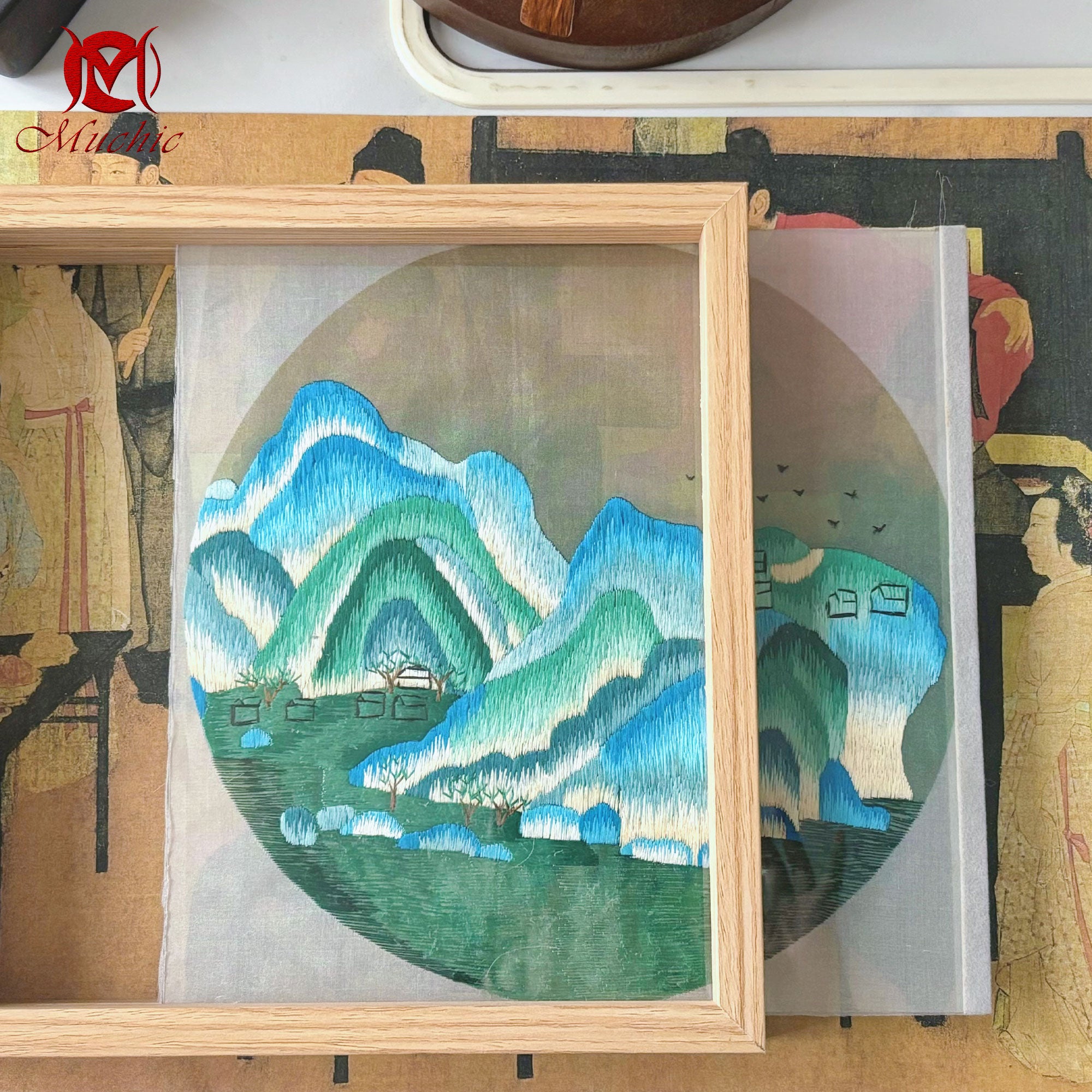 Embroidery Patterns | Suzhou Embroidery DIY Photo Frame Kit (Hand Embroidery) (Duty Free)