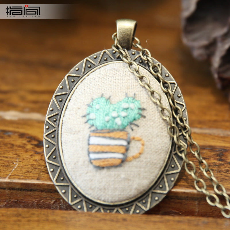 Necklace Embroidery Diy Material Bag(duty free)