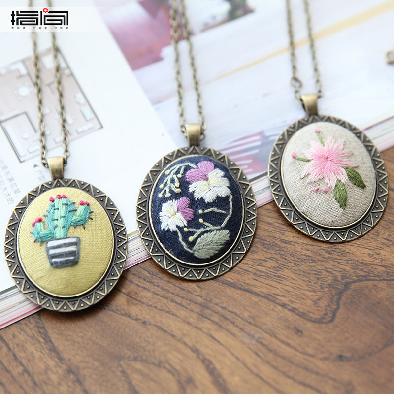 Necklace Embroidery Diy Material Bag(duty free)