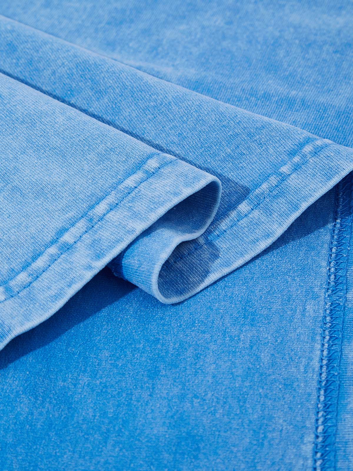 Obstacles and Dangers © Black Madonna and Child Blue Vintage Washed T-shirt