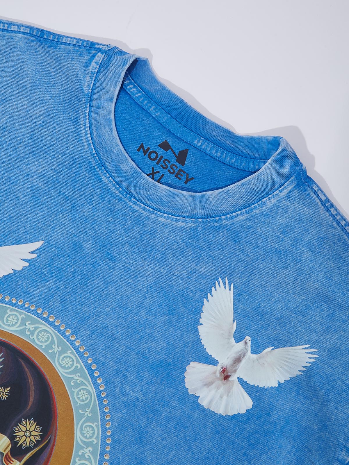 Obstacles and Dangers © Black Madonna and Child Blue Vintage Washed T-shirt