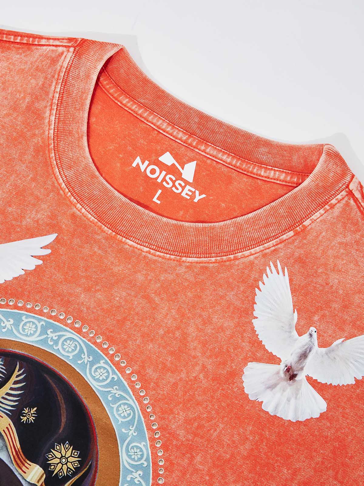 Obstacles and Dangers © Black Madonna and Child Four-Color Retro Washed T-Shirt