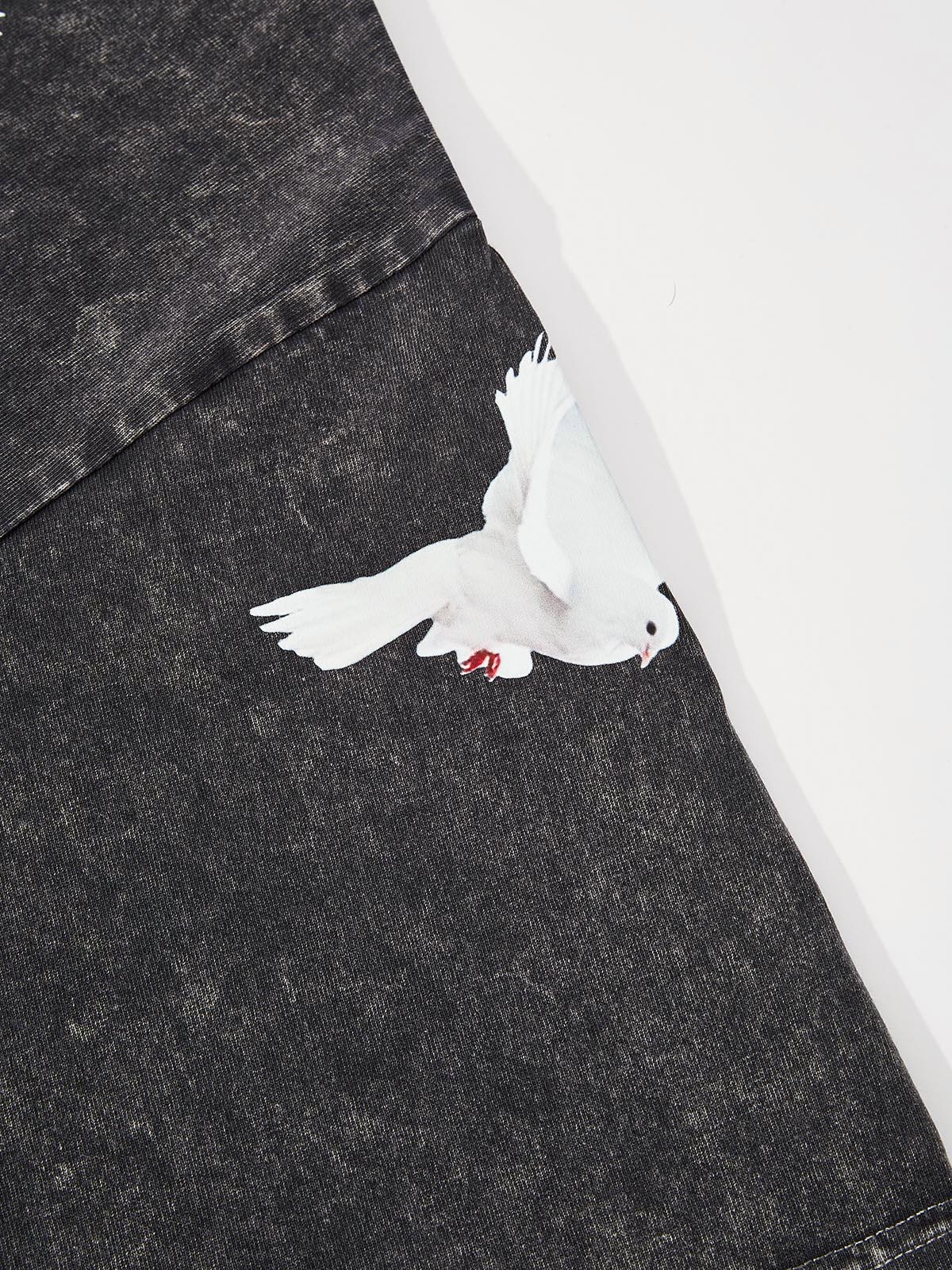 Obstacles and Dangers © Black Madonna and Child Four-Color Retro Washed T-Shirt