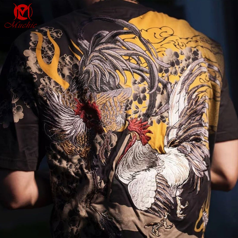 Unisex "Rooster" Inspired Vintage T-Shirt (Duty Free)