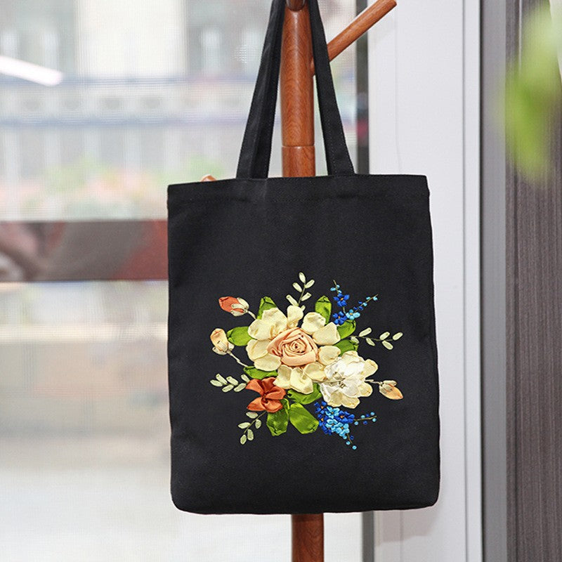 Lu Embroidery Canvas Bag Diy Material Bag(duty free)