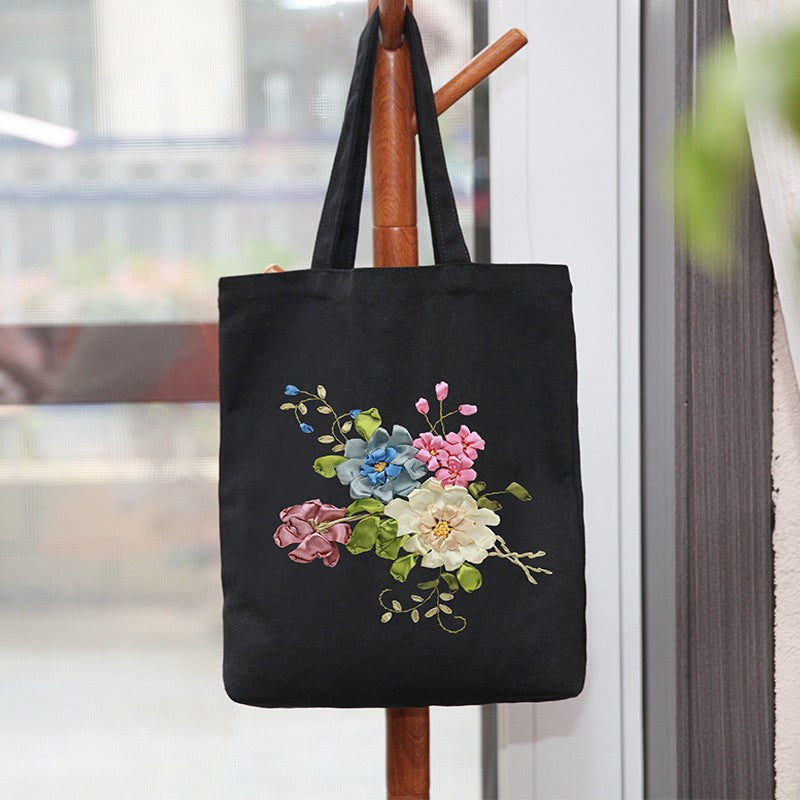 Lu Embroidery Canvas Bag Diy Material Bag(duty free)