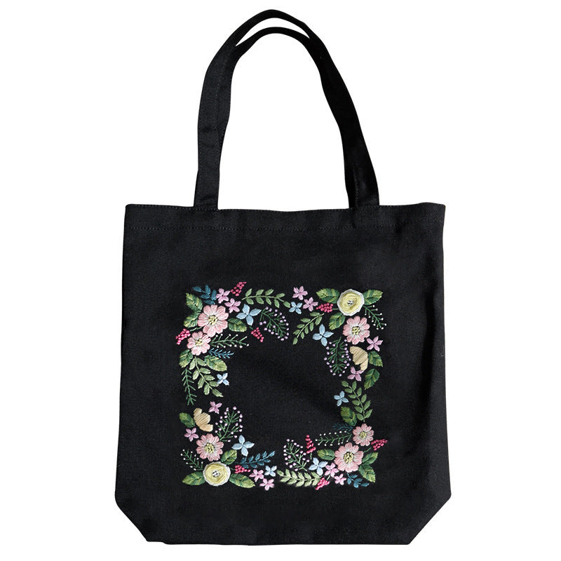 Lu Embroidery Canvas Bag Diy Material Bag(duty free)