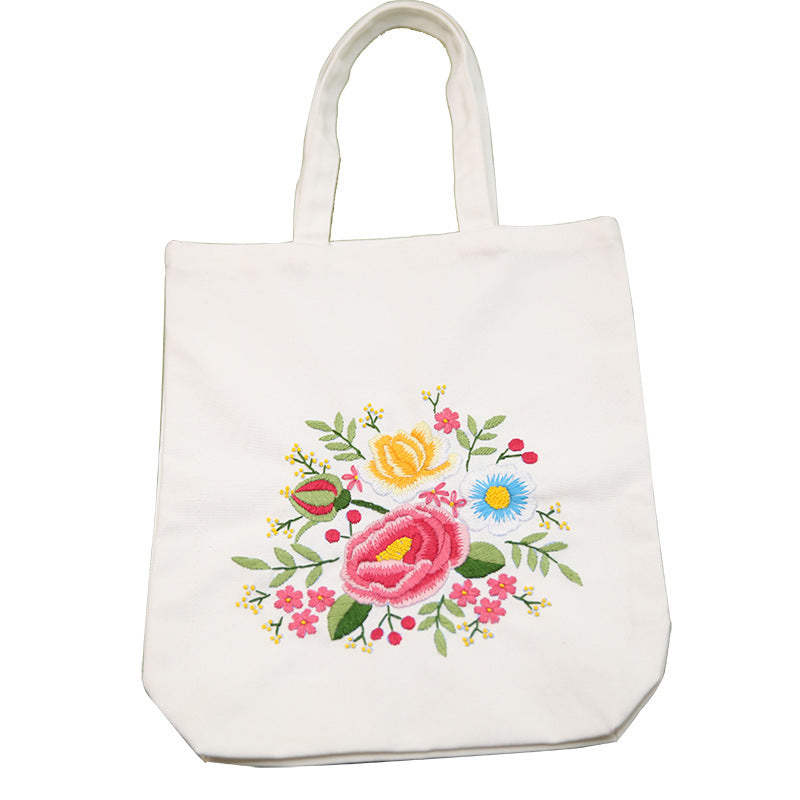 Lu Embroidery Canvas Bag Diy Material Bag(duty free)