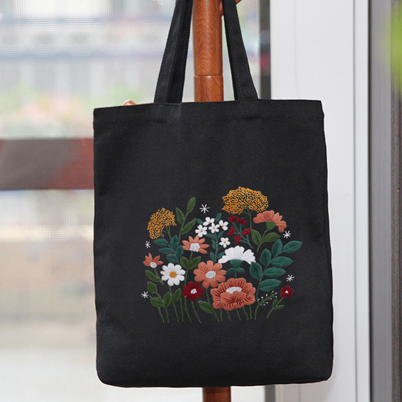 Lu Embroidery Canvas Bag Diy Material Bag(duty free)