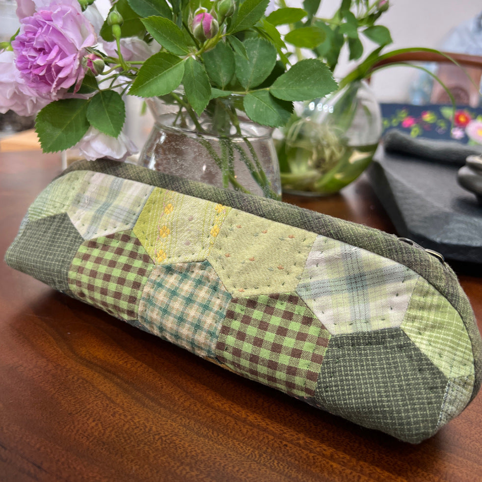 Lu Embroidery Makeup Bag Handmade Embroidery Diy Pencil Bag(duty free)