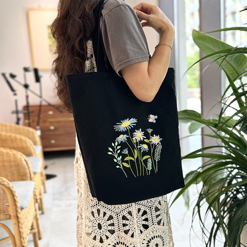 Lu Embroidery Canvas Bag Diy Material Bag(duty free)
